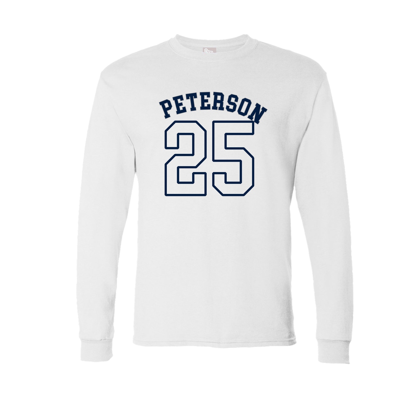 Long Sleeve Tee — Shirsey Arch in White