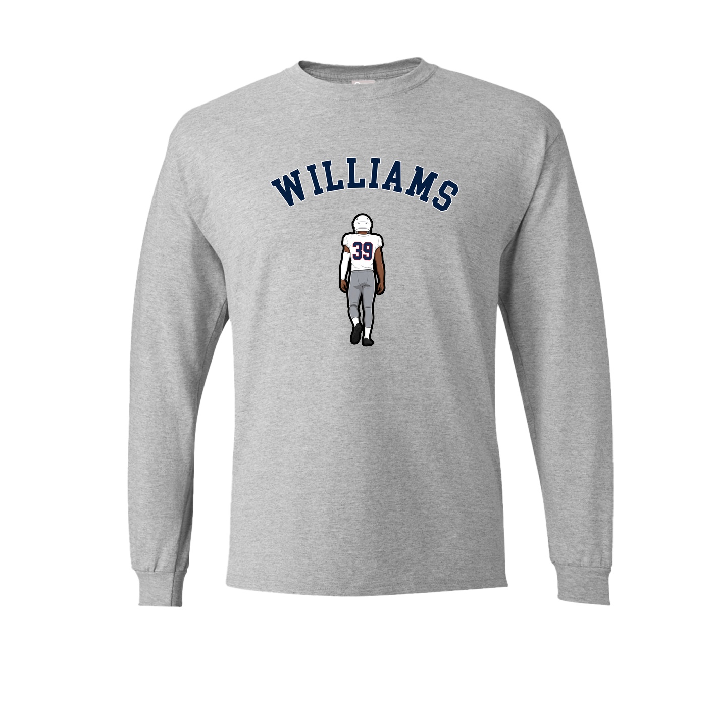 Long Sleeve Tee — Shirsey Arch in Grey
