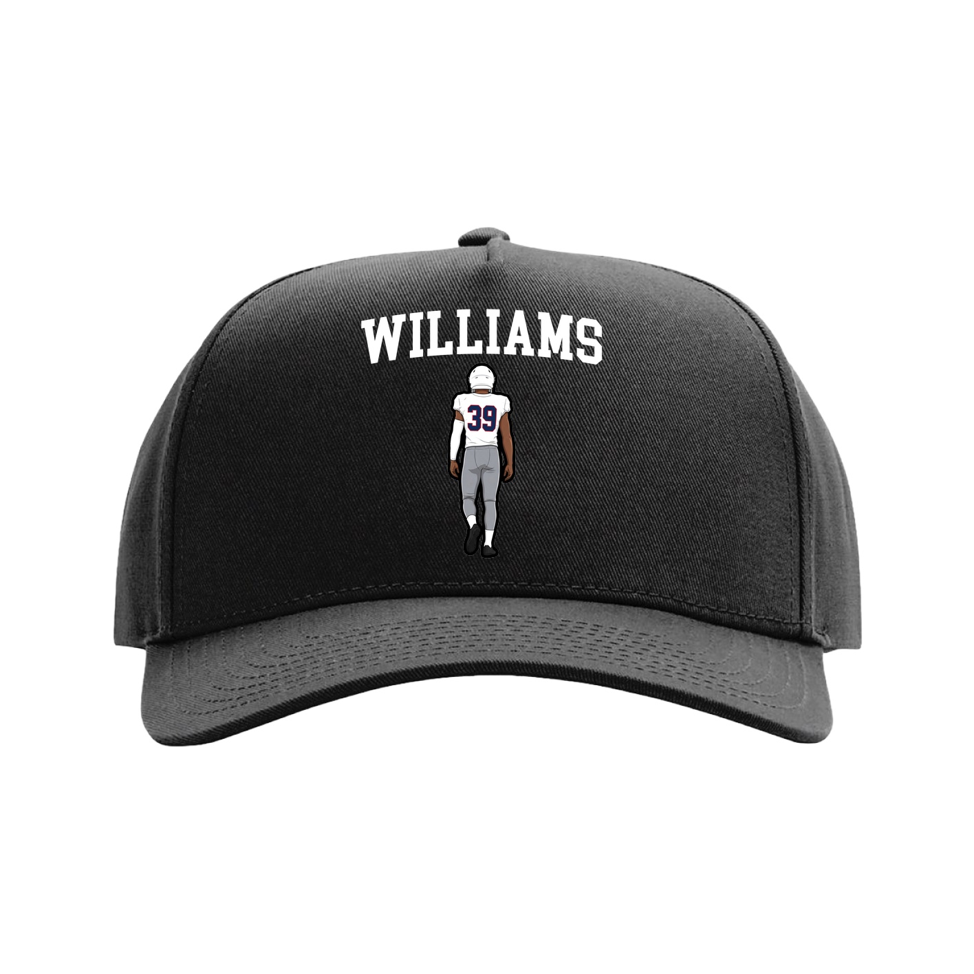 Full Fabric Five-Panel Champ Cap