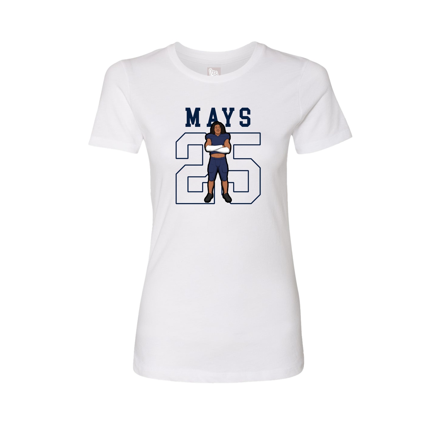 Fitted Women's Tee — Shirsey in White