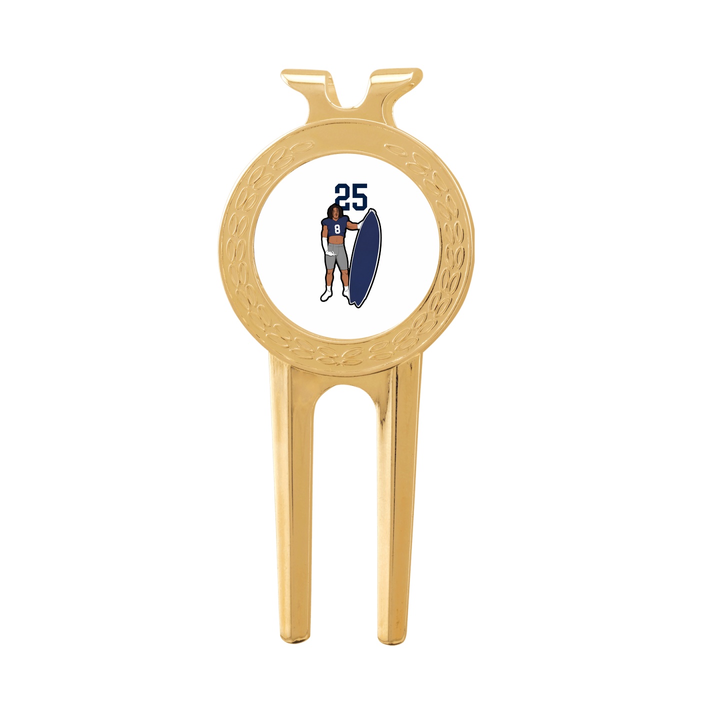 Divot Tool with Ball Marker — Number Top in Classic