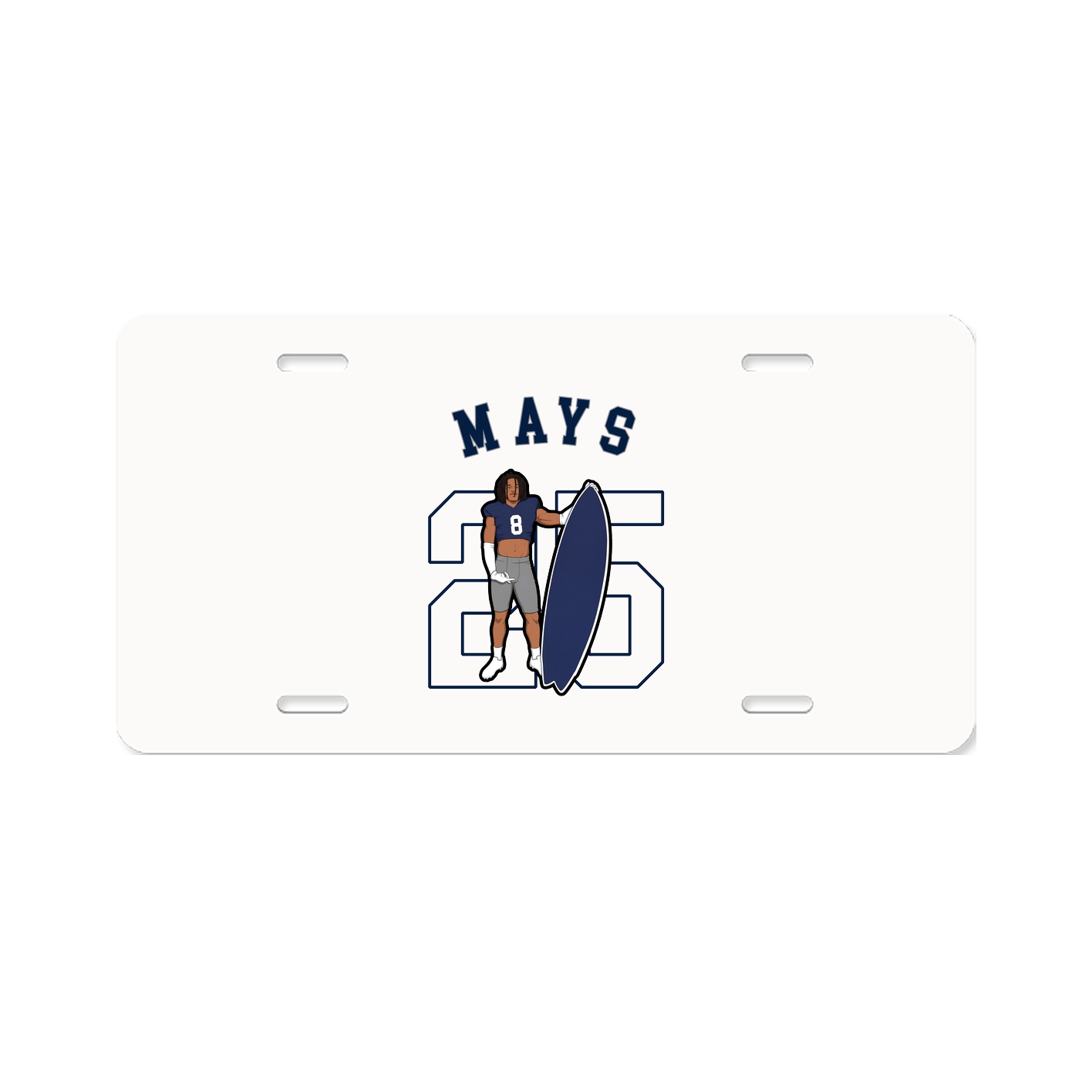 License Plate — Shirsey Arch in Classic