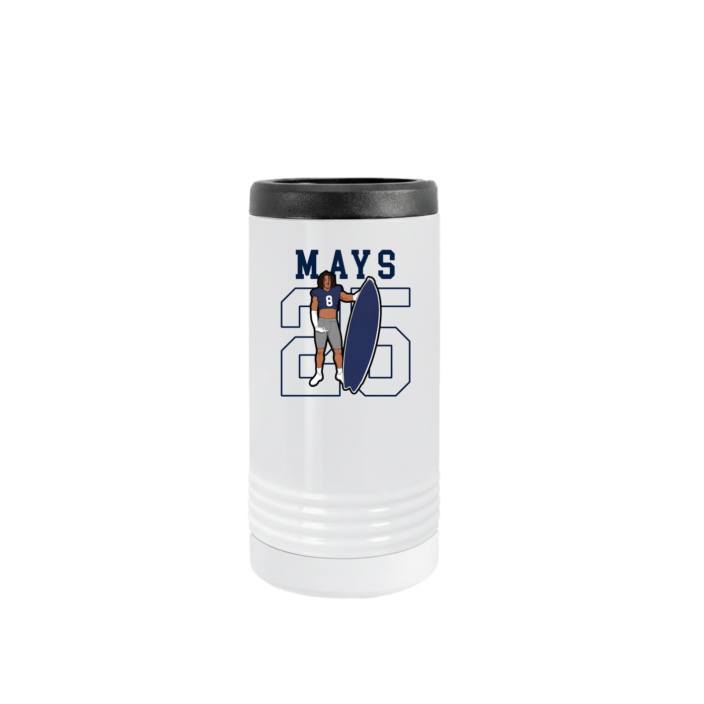Slim Beverage Holder — Shirsey in White