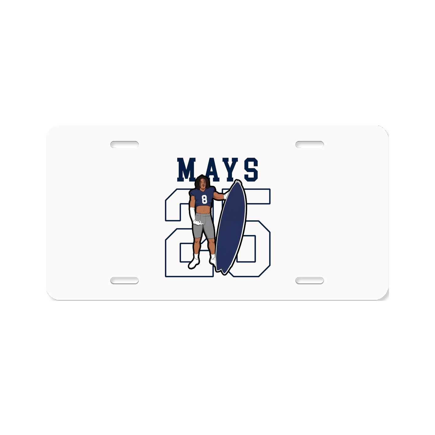 License Plate — Shirsey in Classic