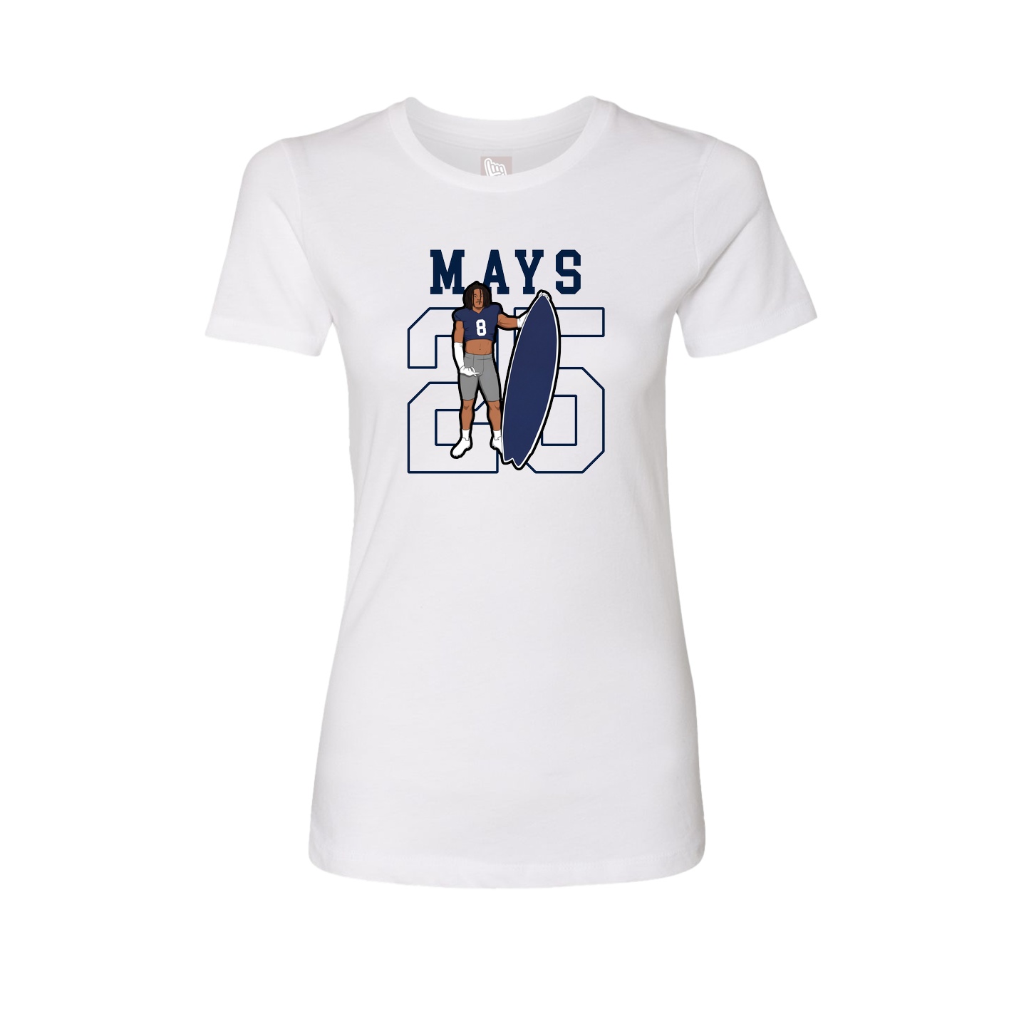 Fitted Women's Tee — Shirsey in White