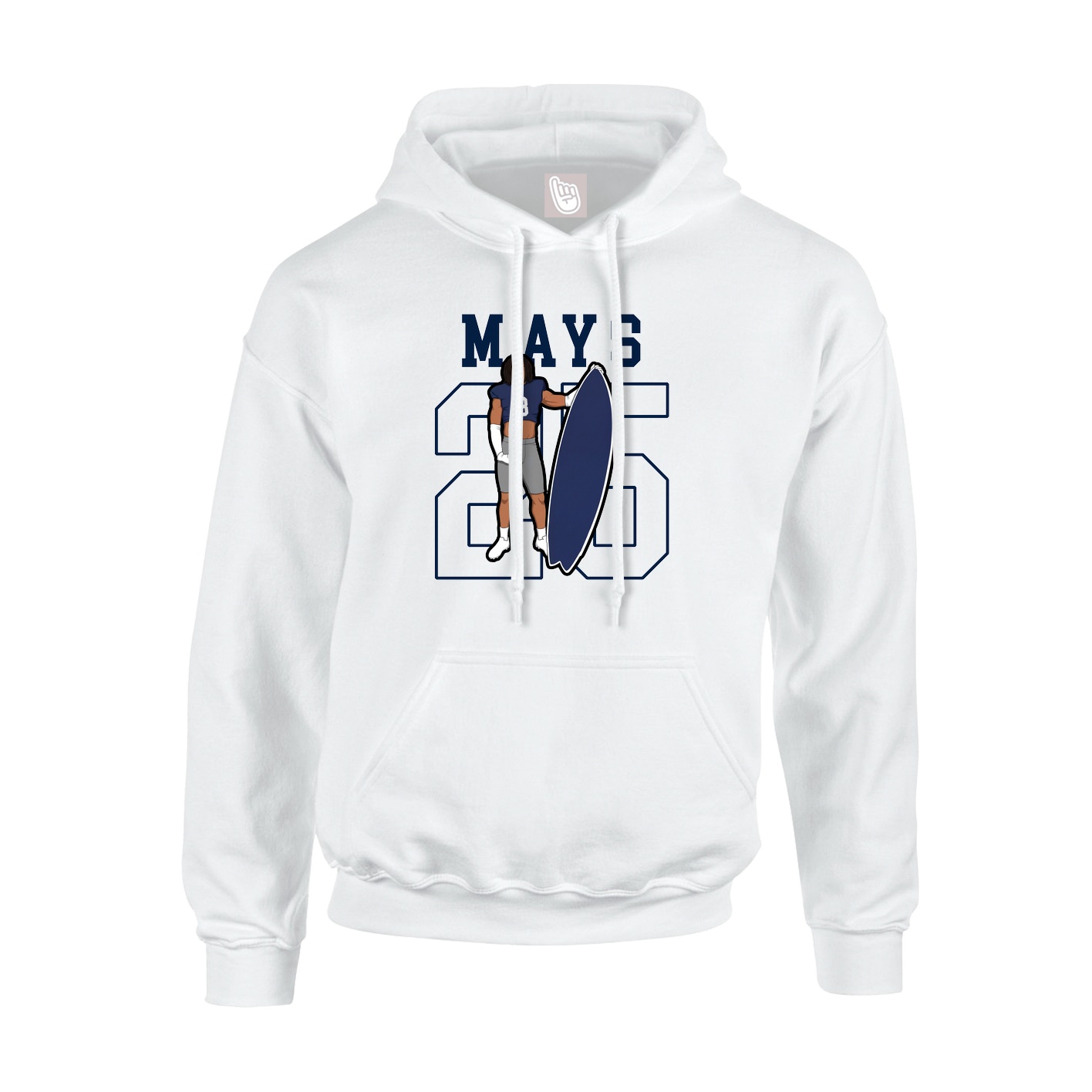 Hoodie — Shirsey in White