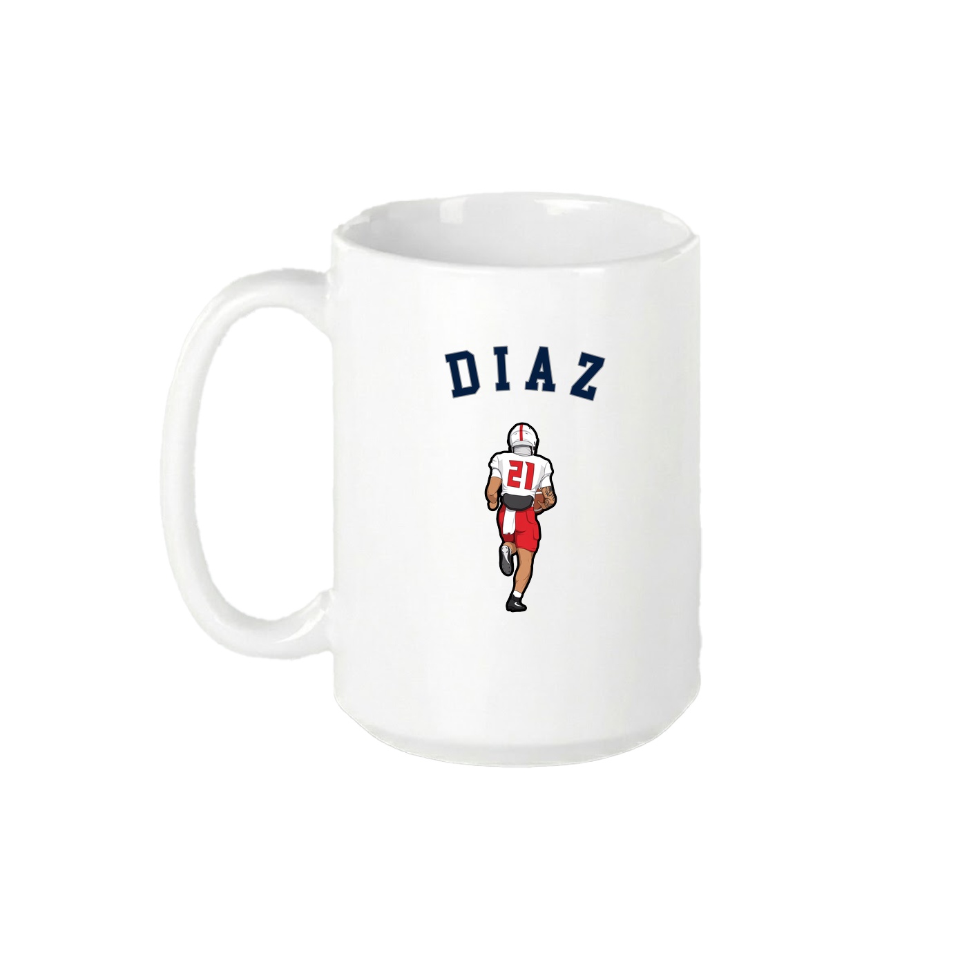 15oz Coffee Mug — Shirsey Arch in White