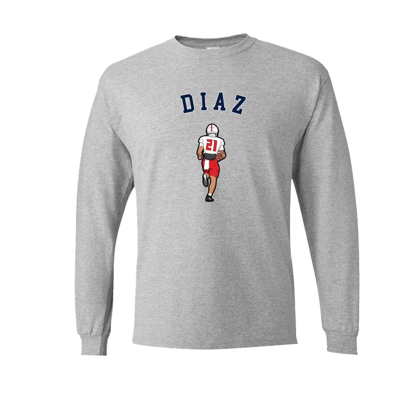 Long Sleeve Tee — Shirsey Arch in Grey