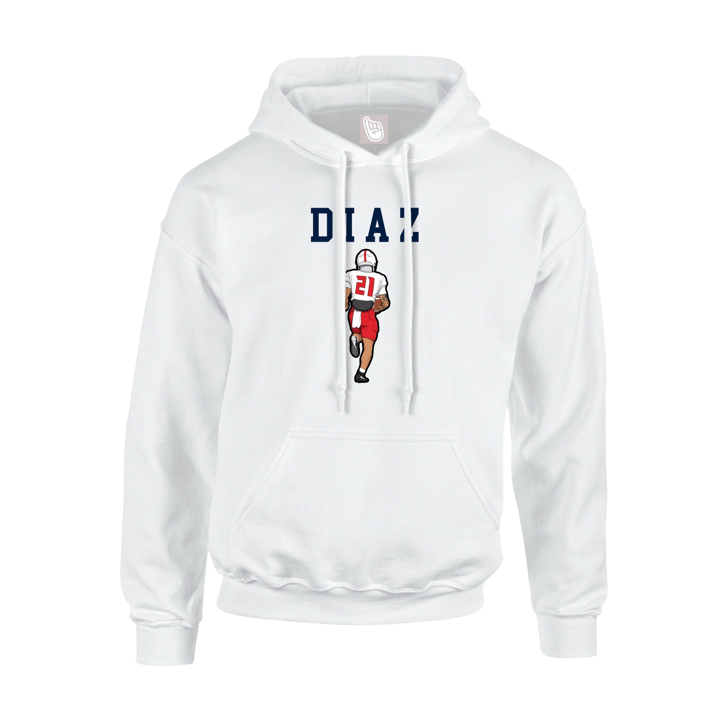 Youth Hoodie — Shirsey in White