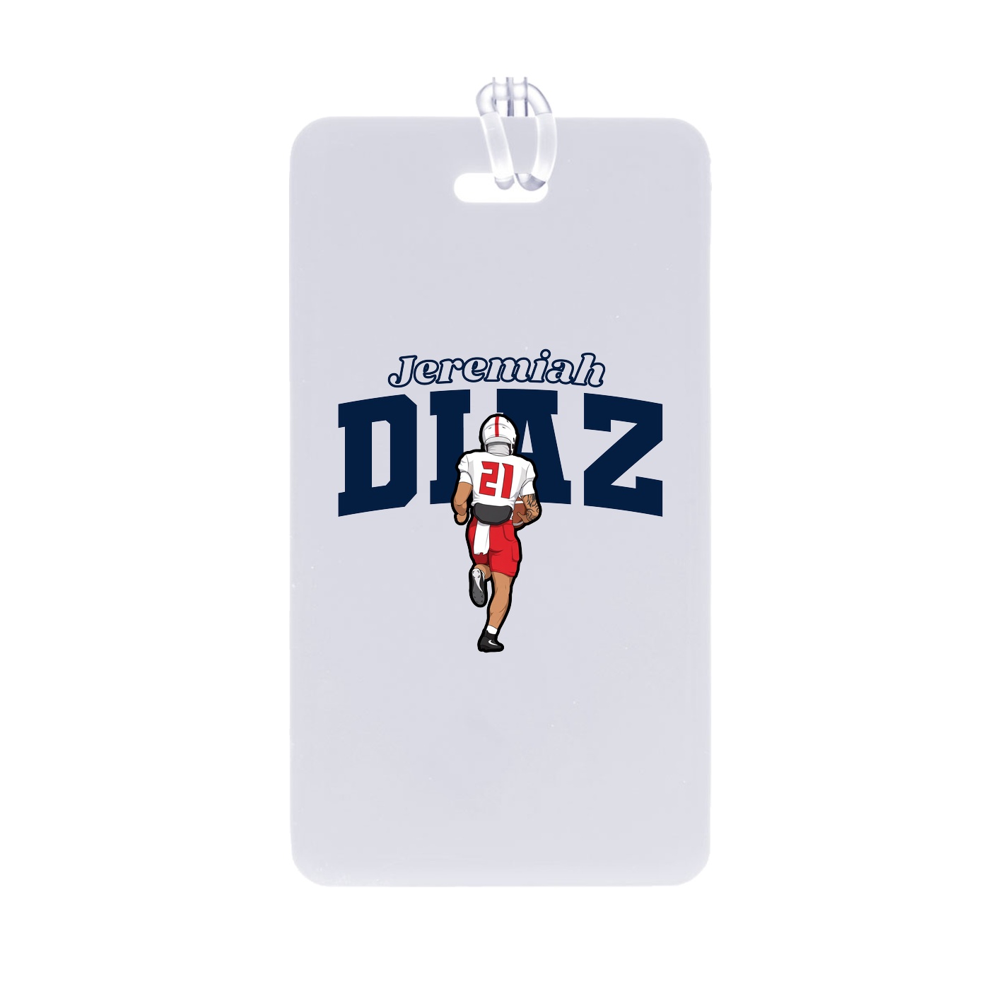 Bag Tag — Name Arch in Classic