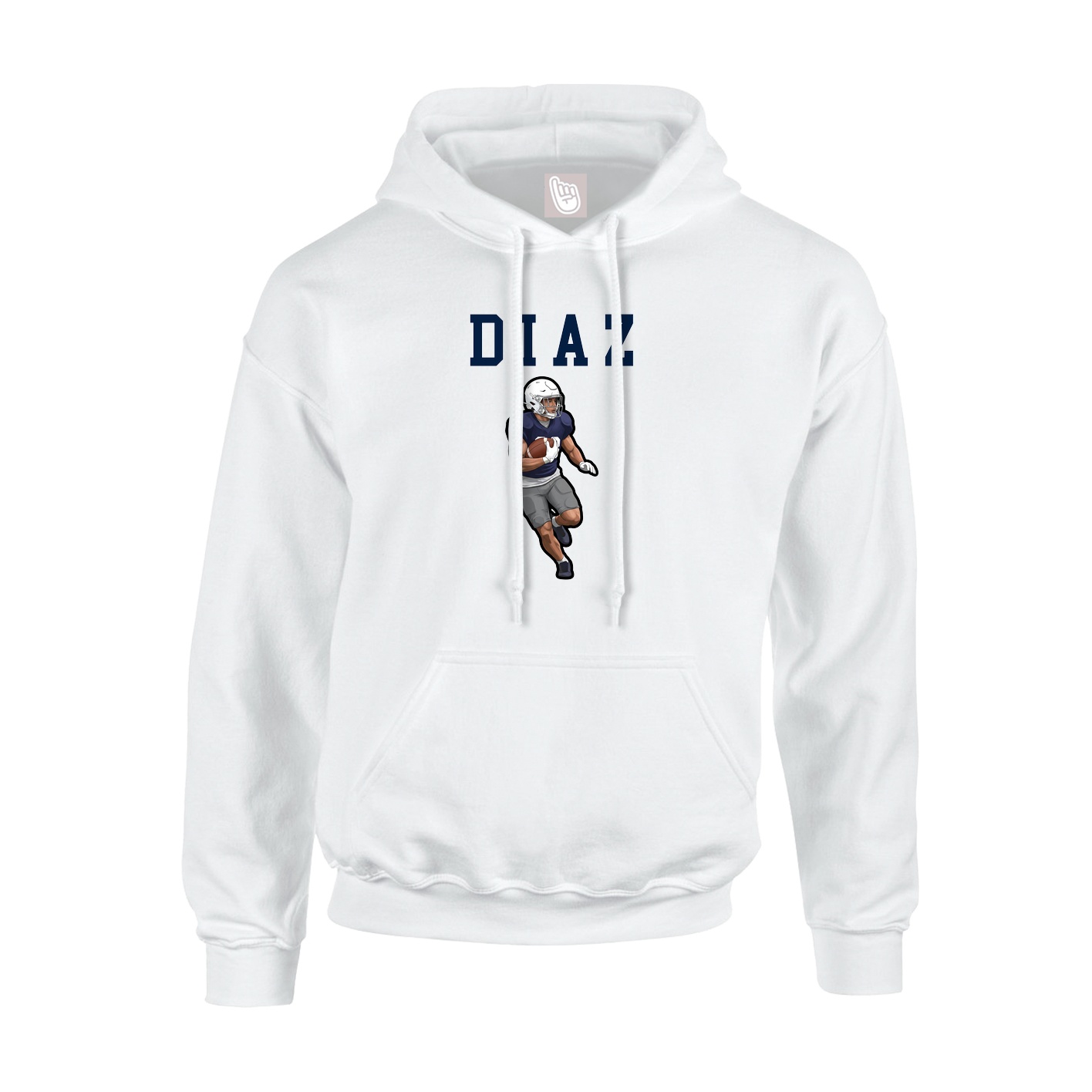 Hoodie — Shirsey in White