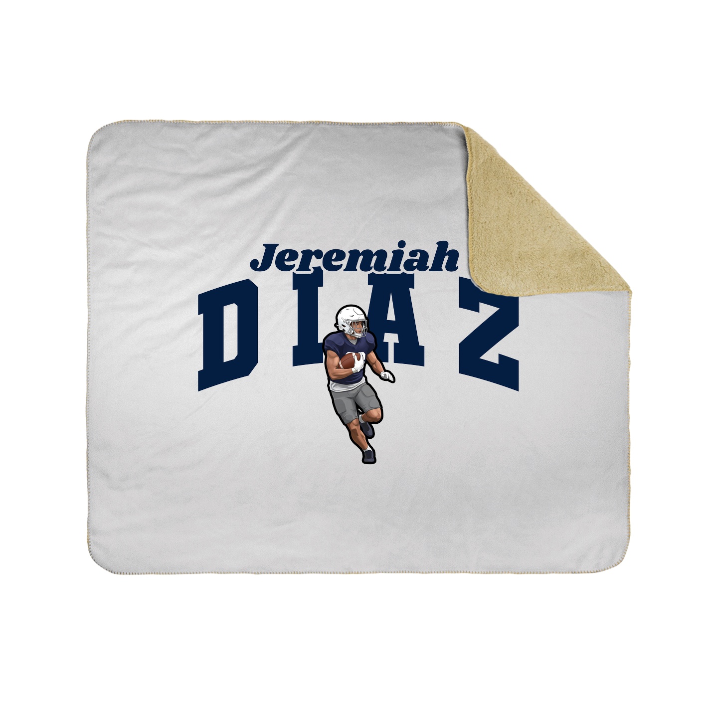 Throw Blanket — Signature Arch in White