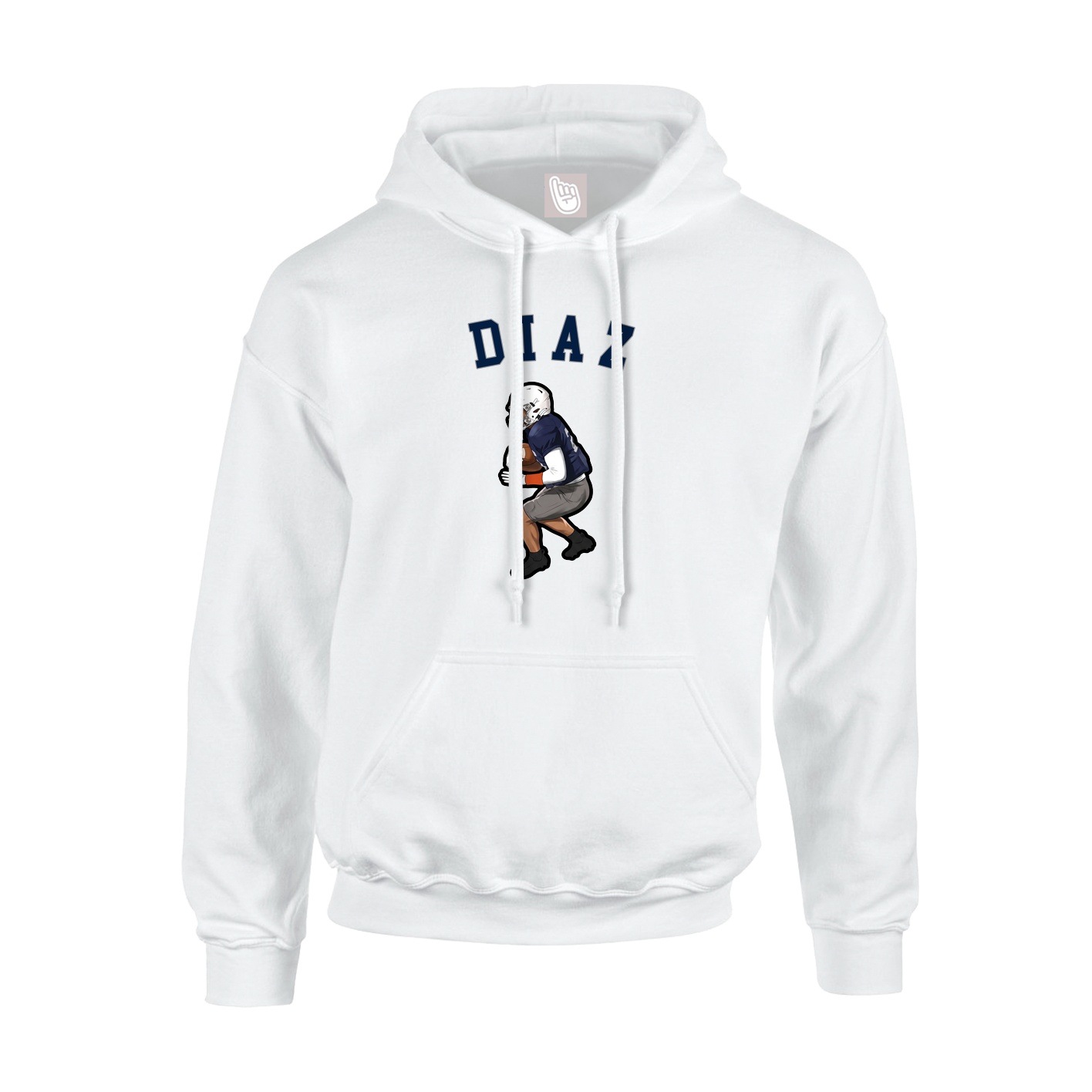 Hoodie — Shirsey Arch in White