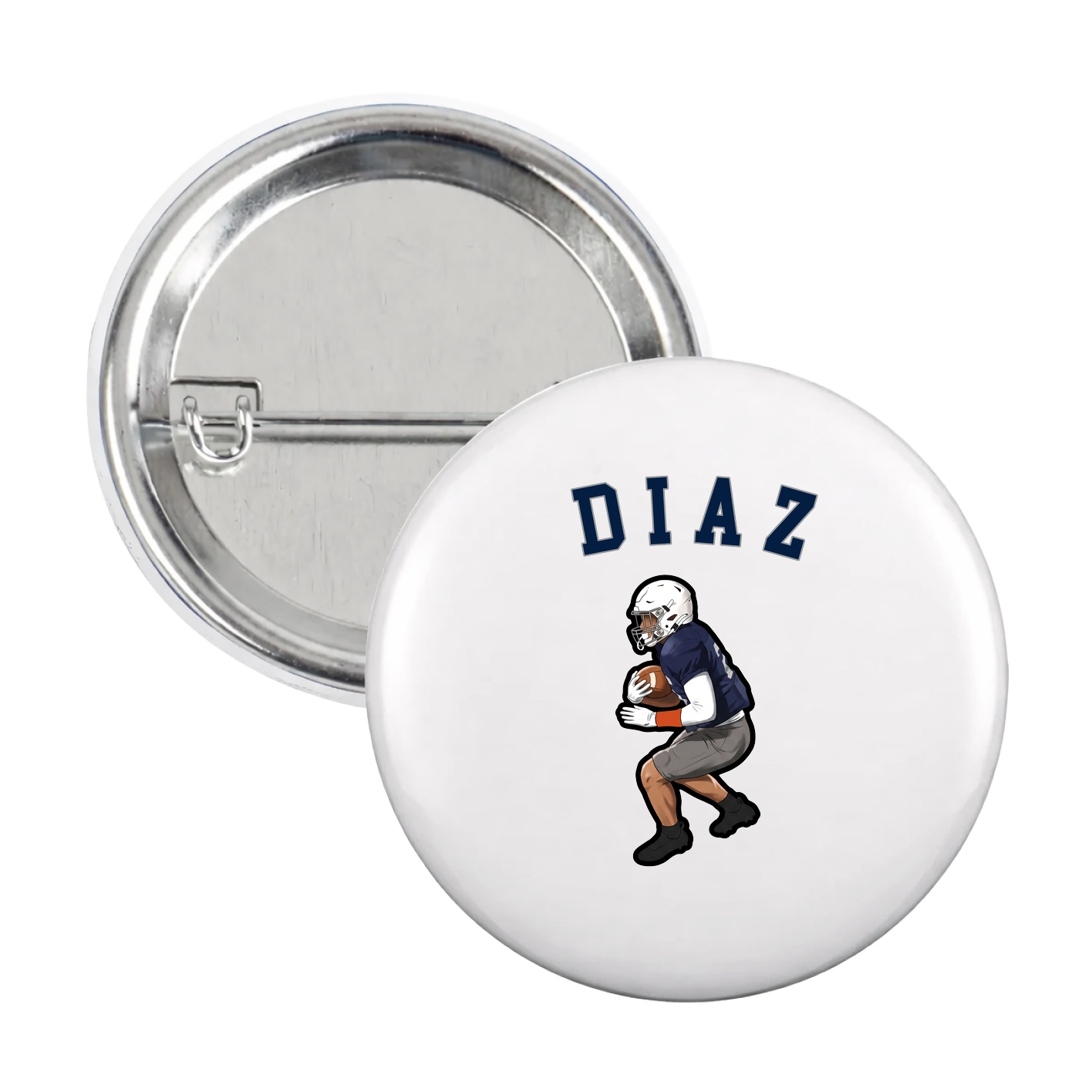 Game Day Button — Shirsey Arch in White