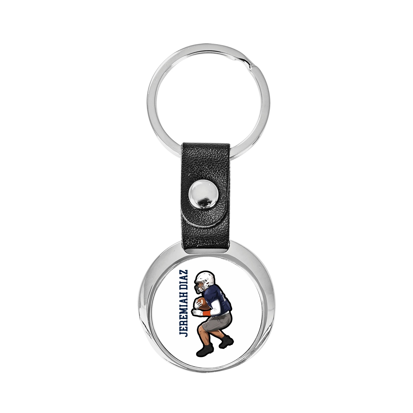 Key Chain — Name Vertical in Classic