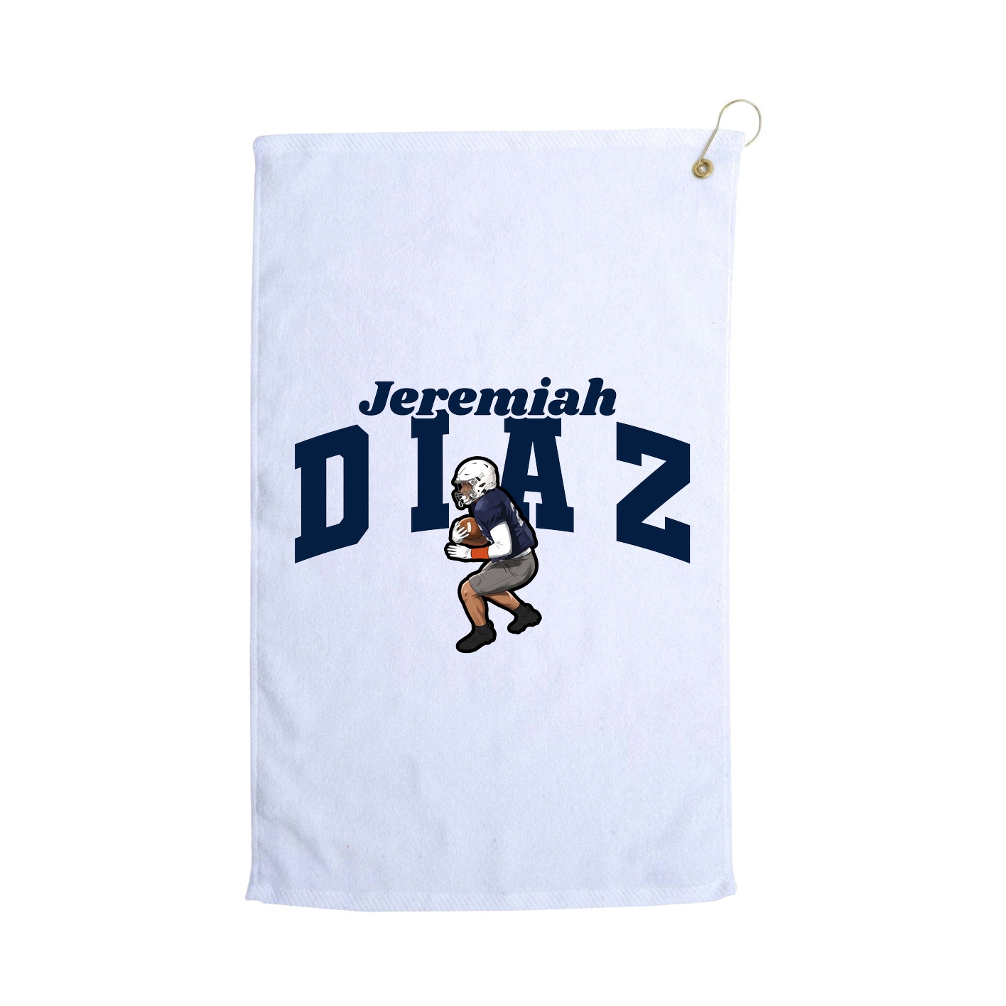 Golf Towel — Signature Arch in White