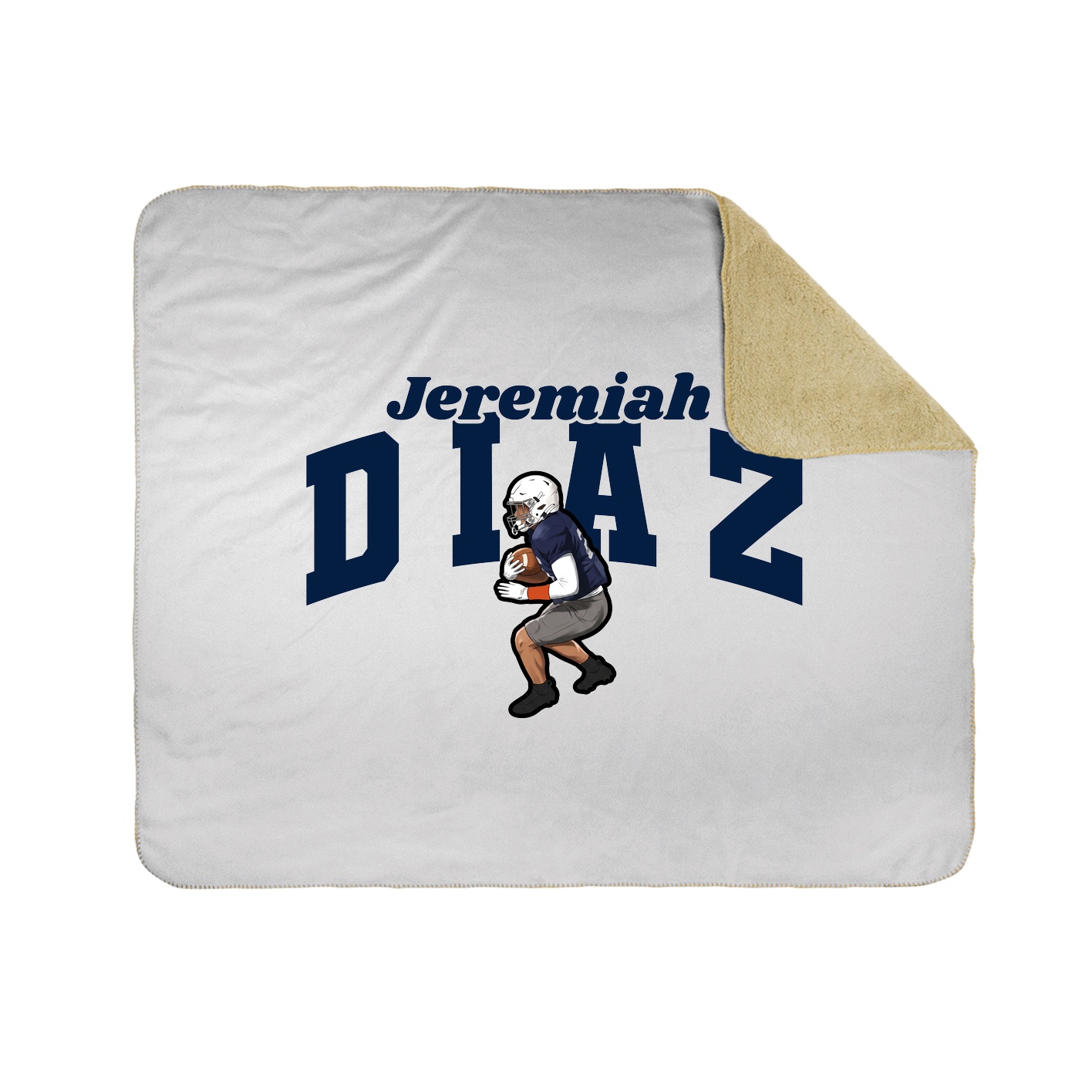 Throw Blanket — Signature Arch in White