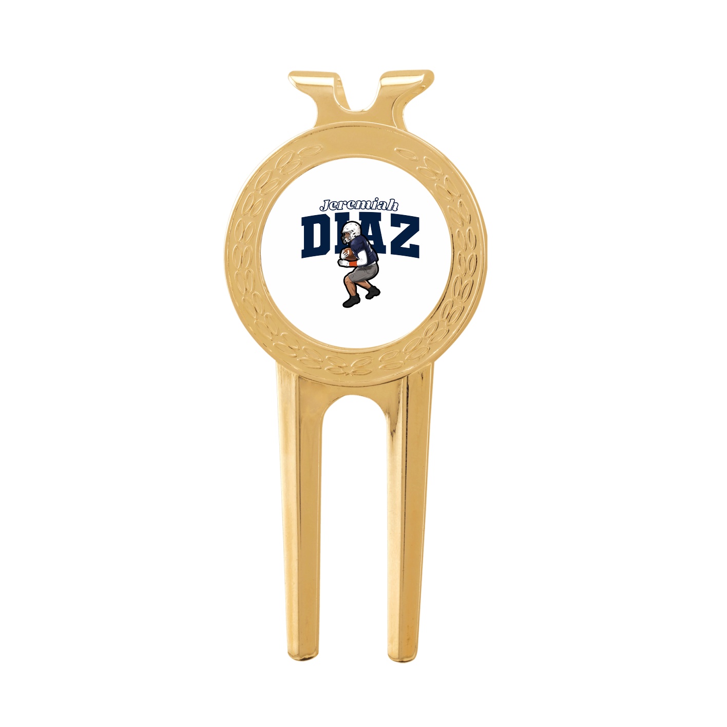 Divot Tool with Ball Marker — Name Arch in Classic