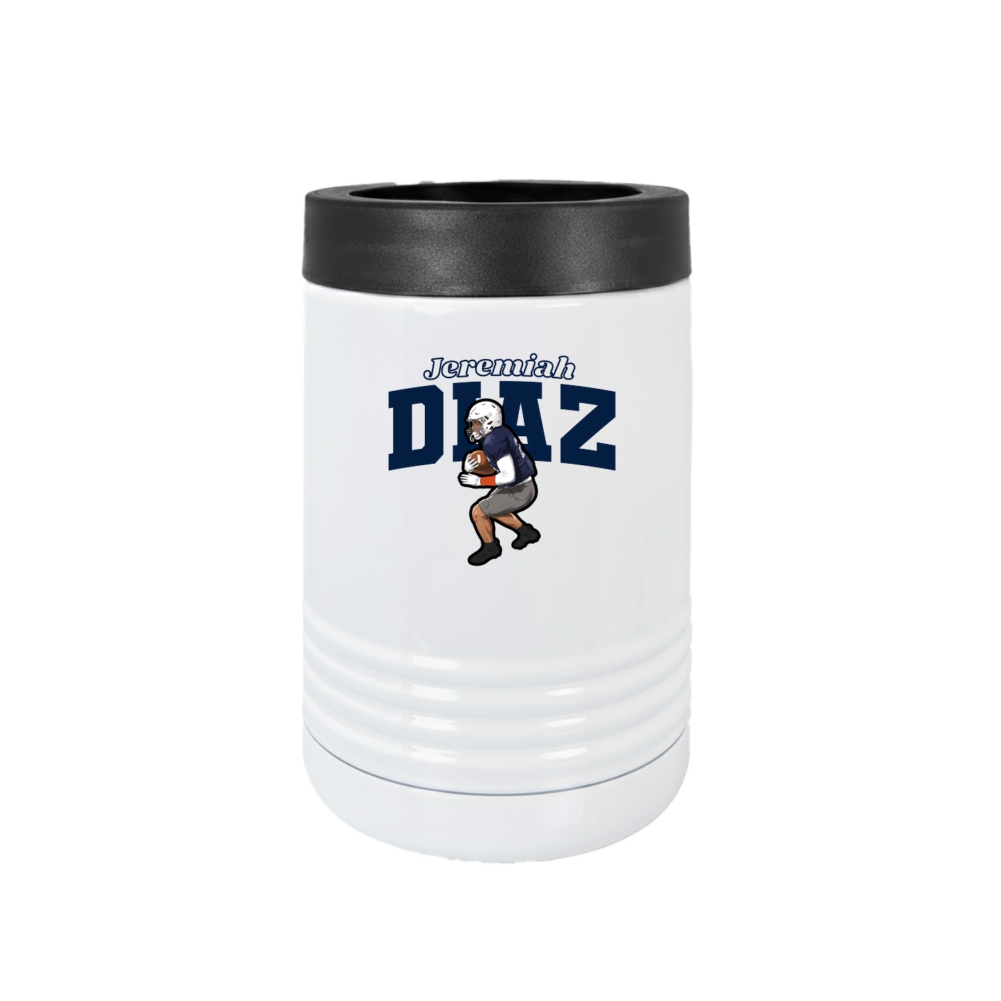 Beverage Holder — Name Arch in White