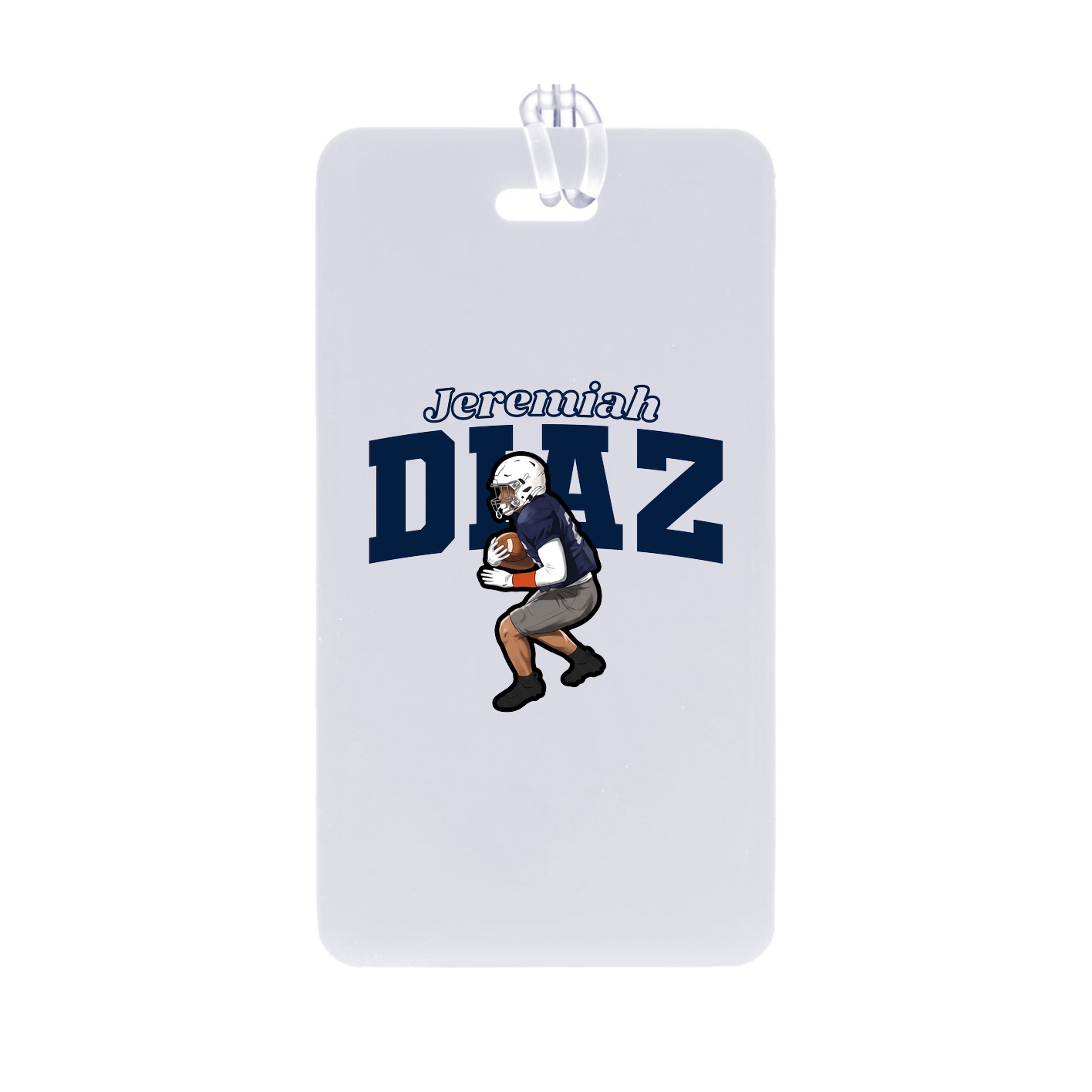 Bag Tag — Name Arch in Classic