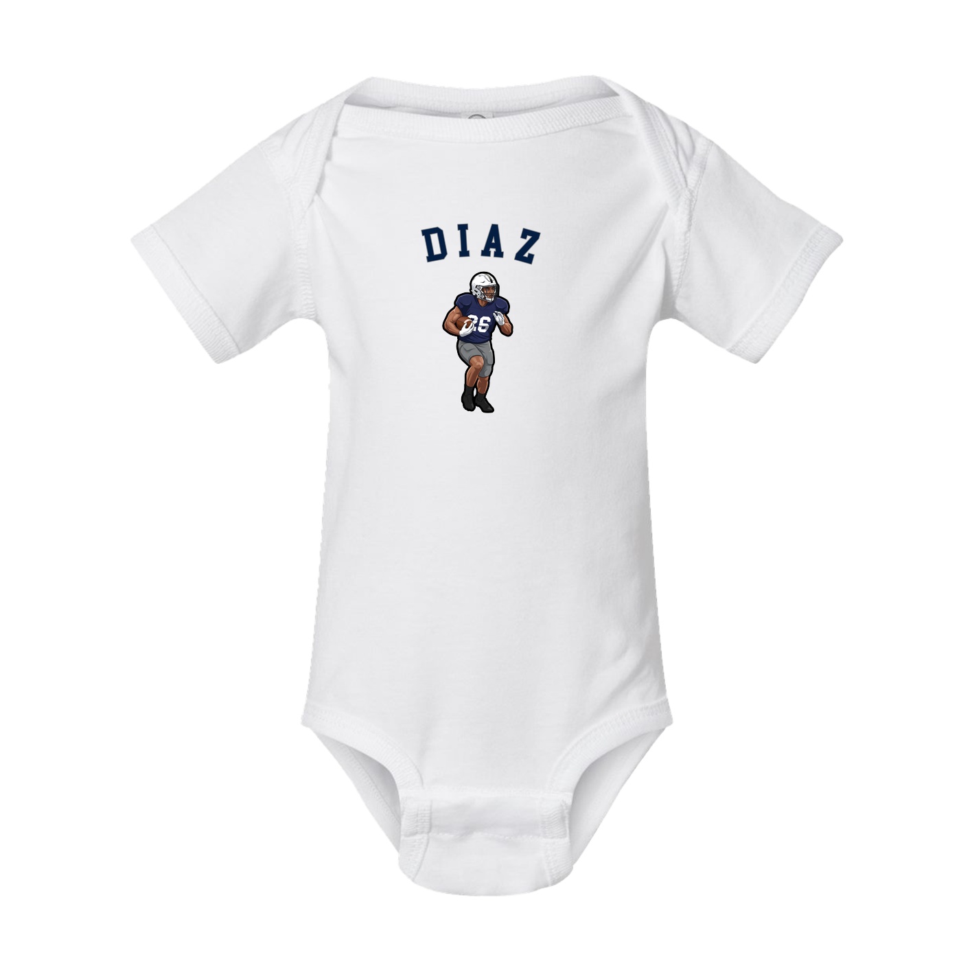 Baby Onesie — Shirsey Arch in White