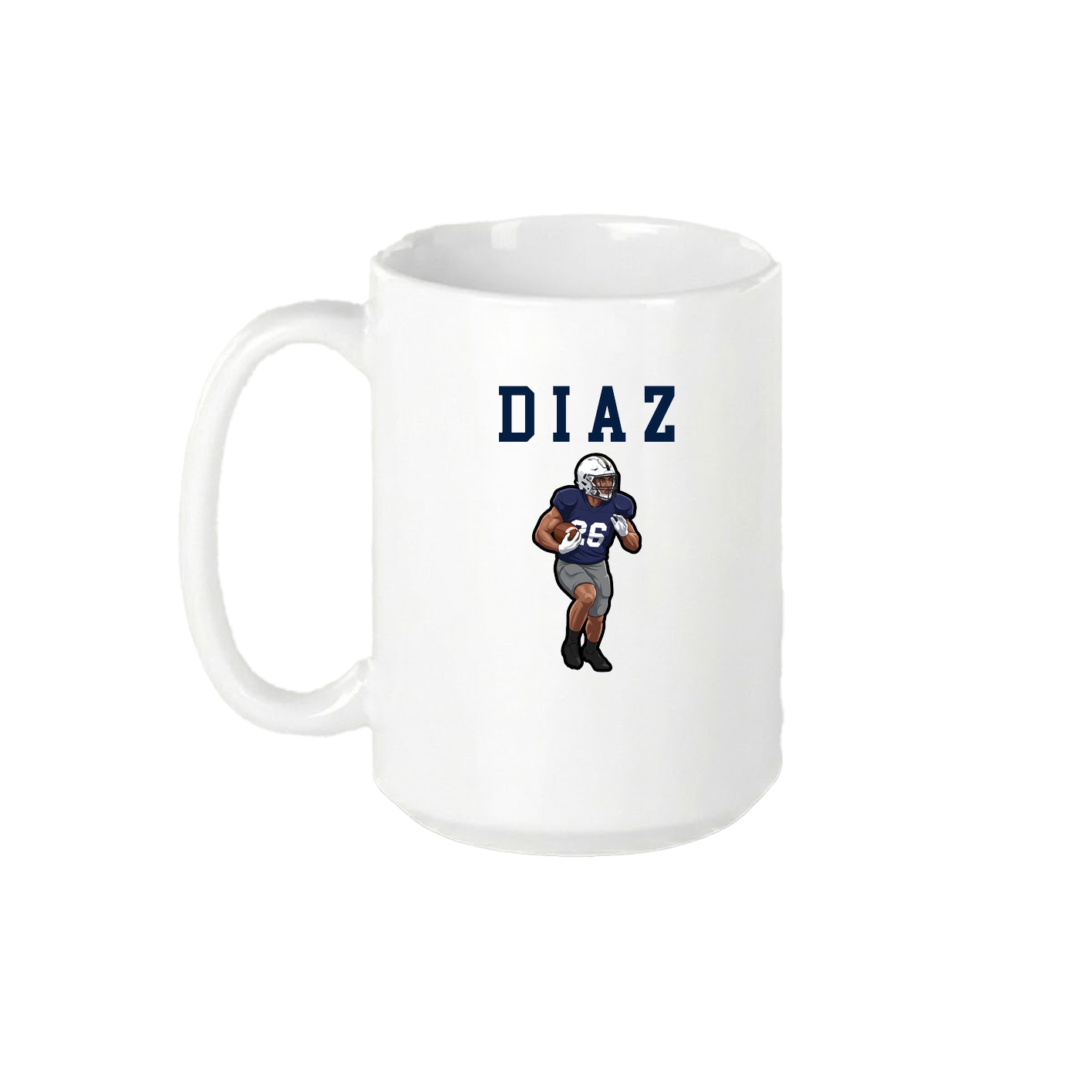 15oz Coffee Mug — Shirsey in White