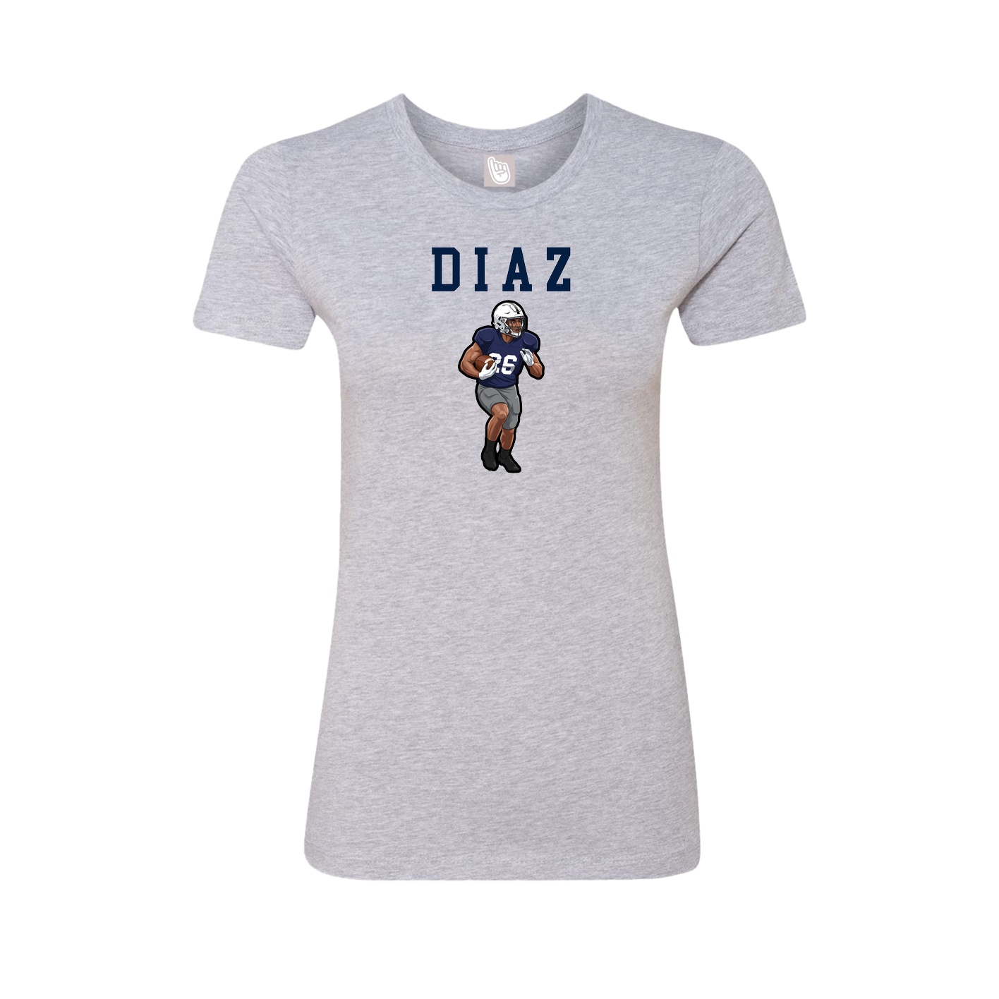 Fitted Women's Tee — Shirsey in Grey