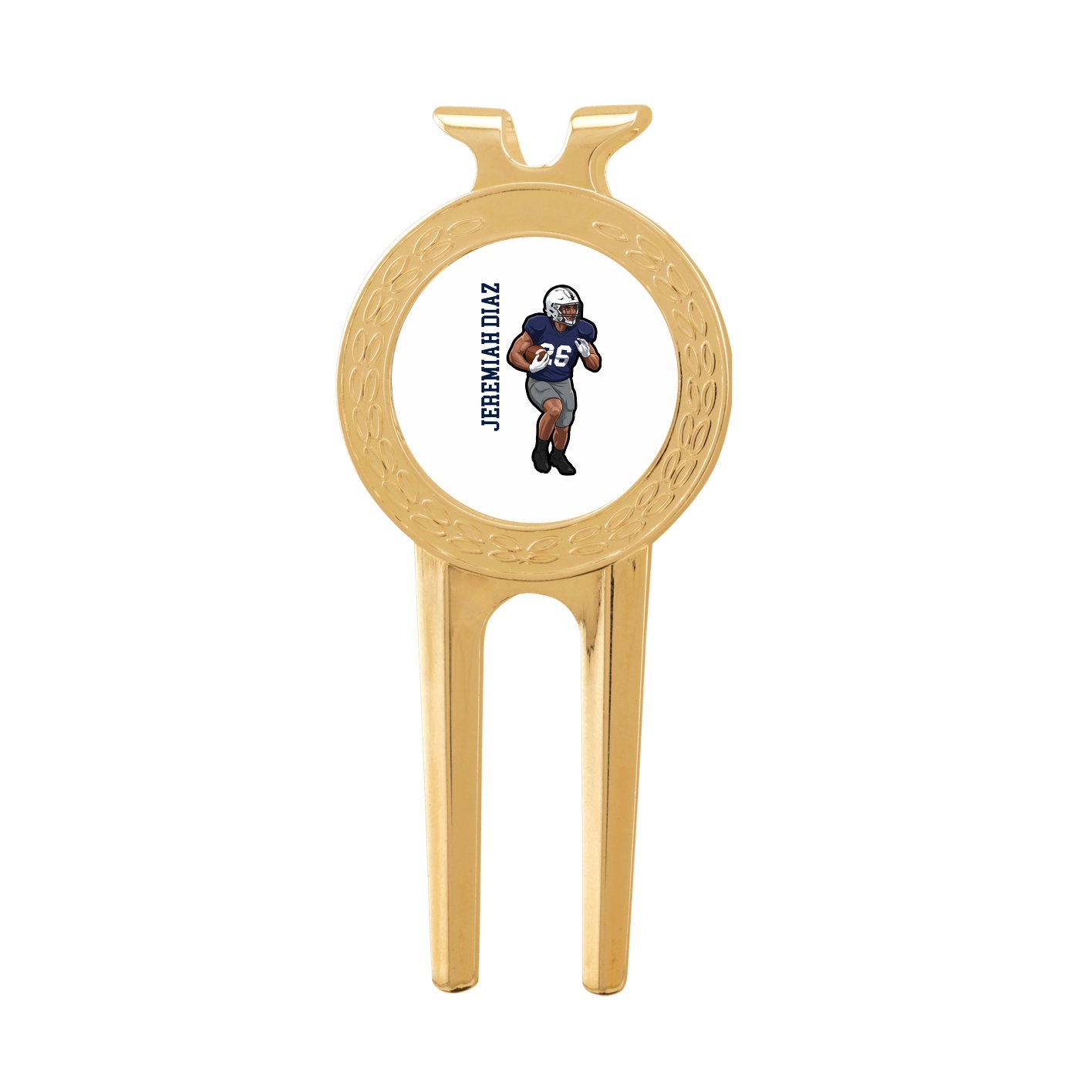Divot Tool with Ball Marker — Name Vertical in Classic
