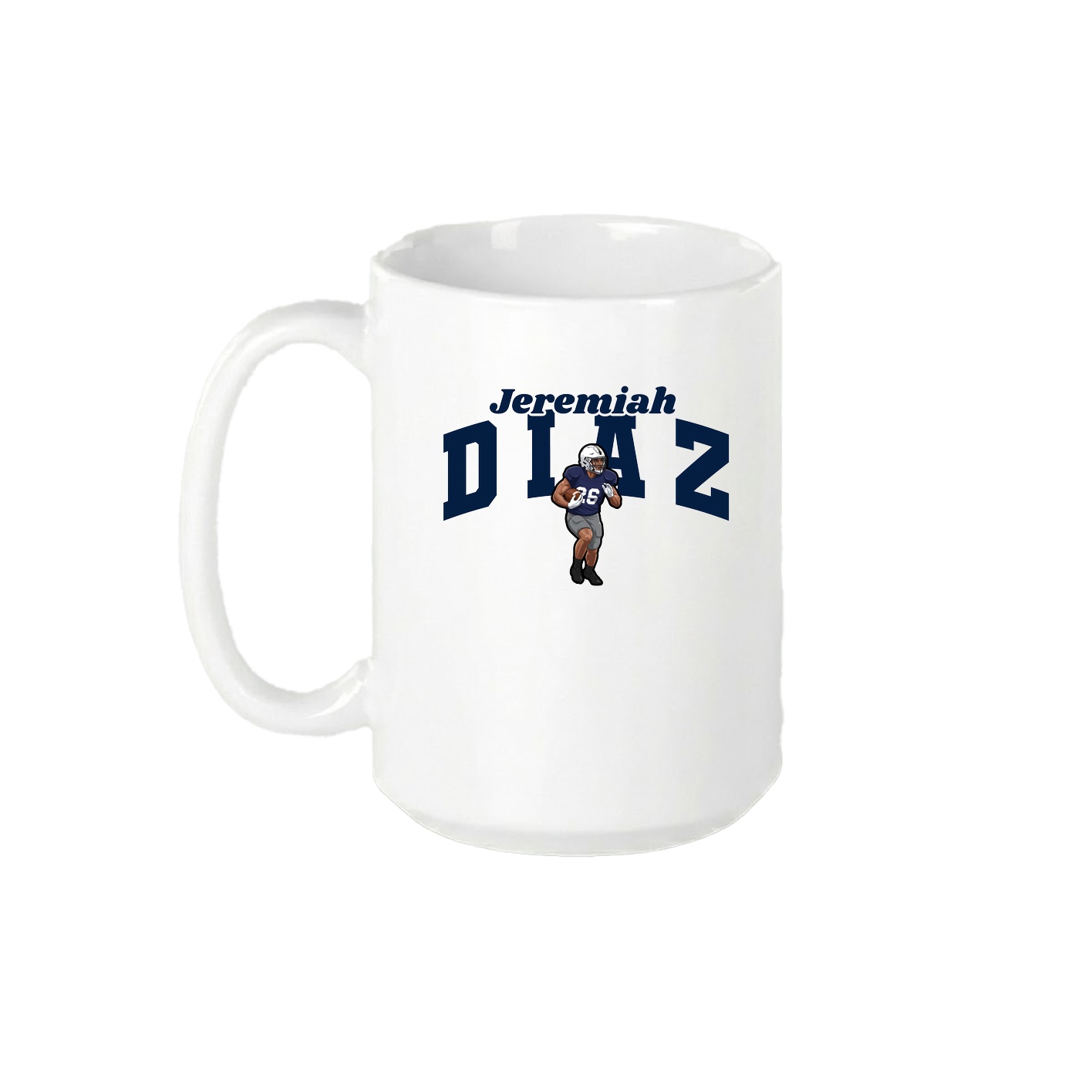 15oz Coffee Mug — Signature Arch in White