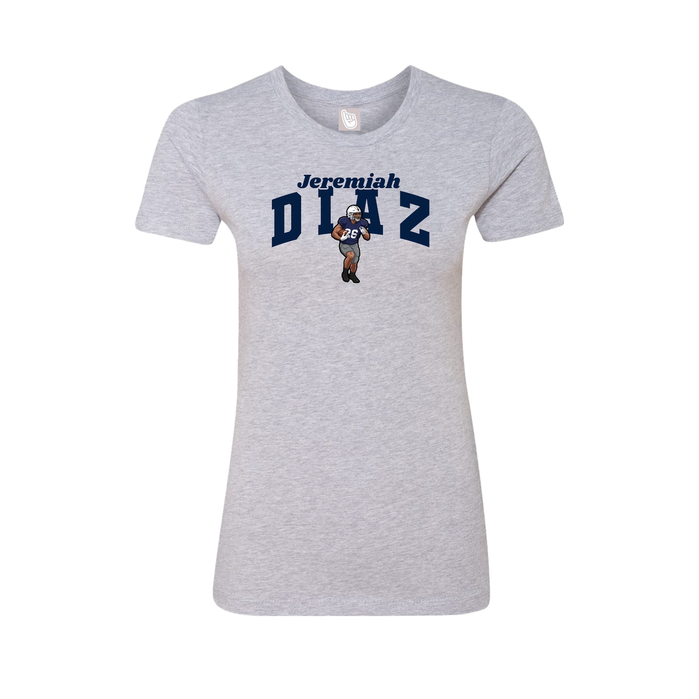 Womens Tee — Signature Arch in Grey