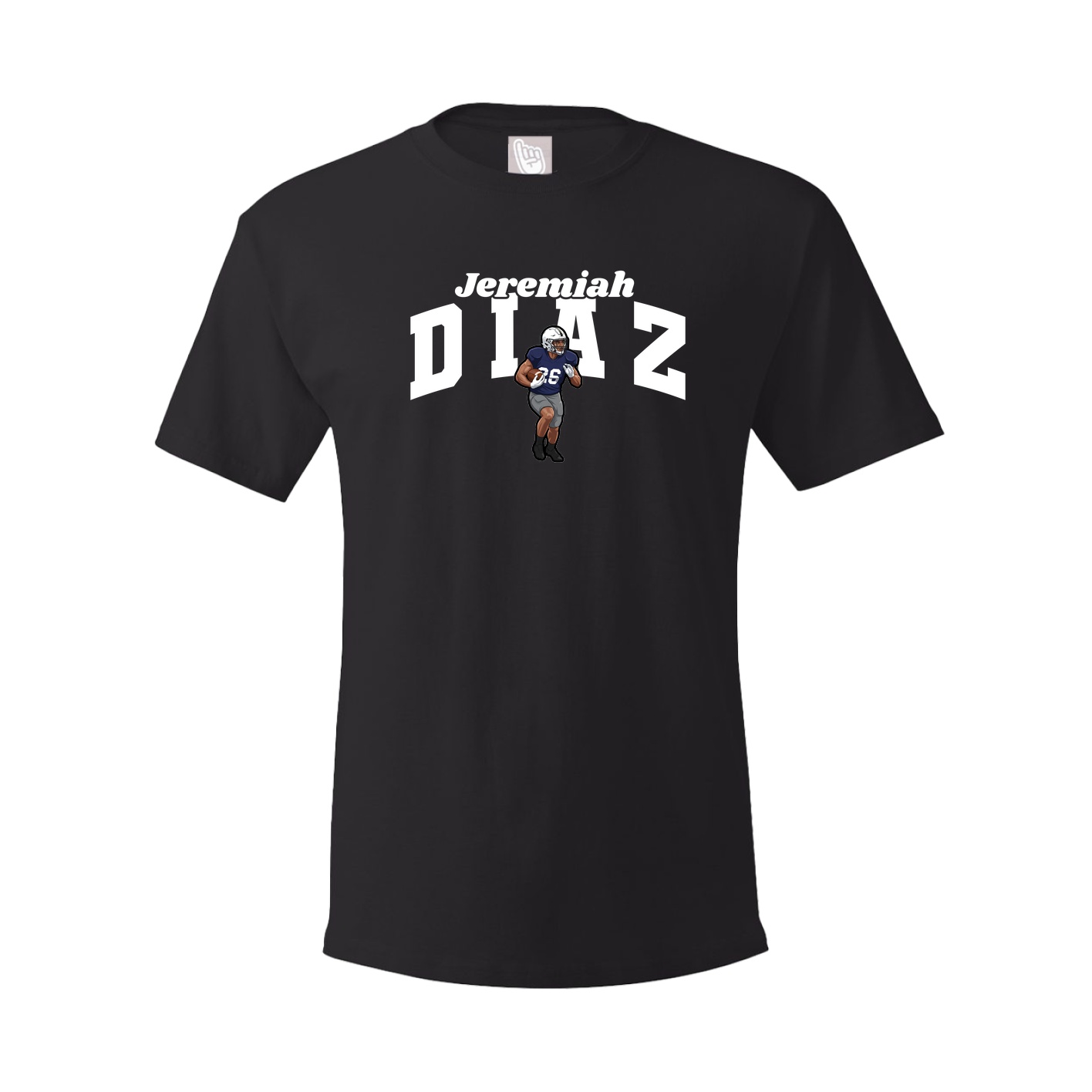 Youth Tee — Signature Arch in Black