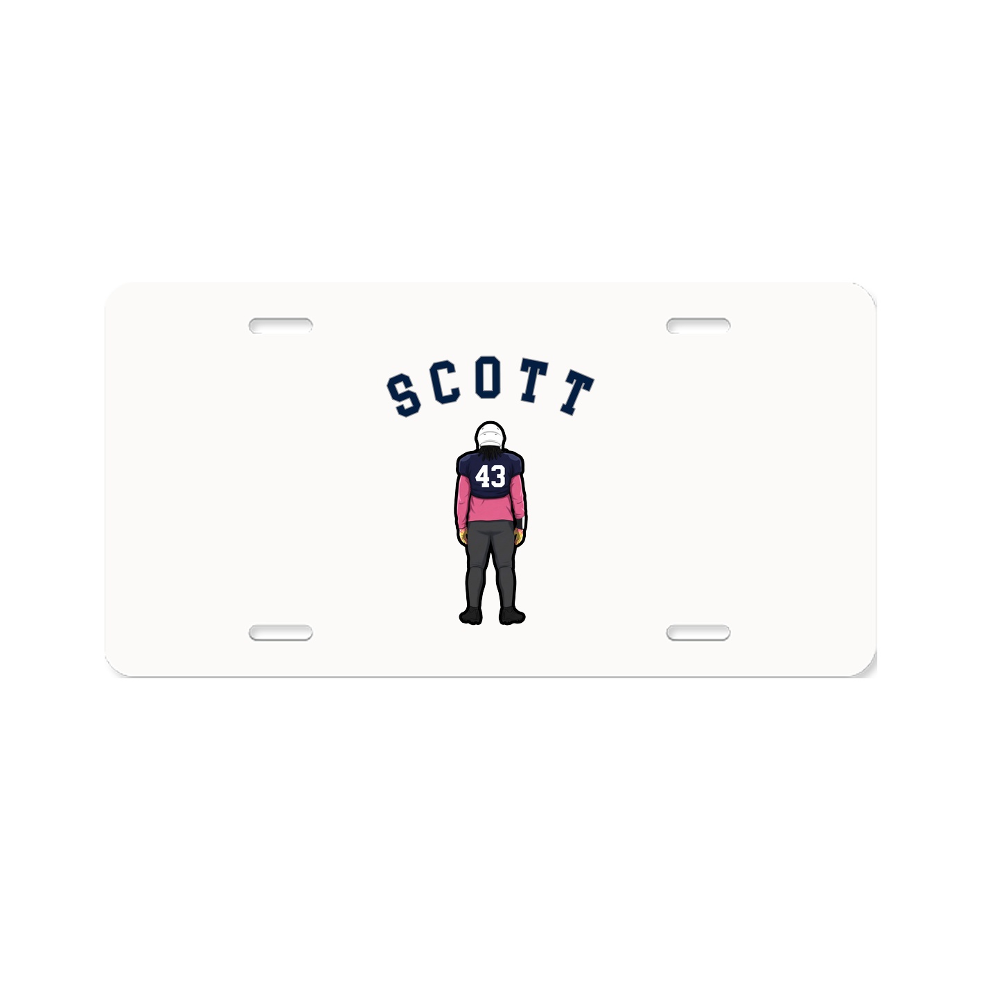 License Plate — Shirsey Arch in Classic
