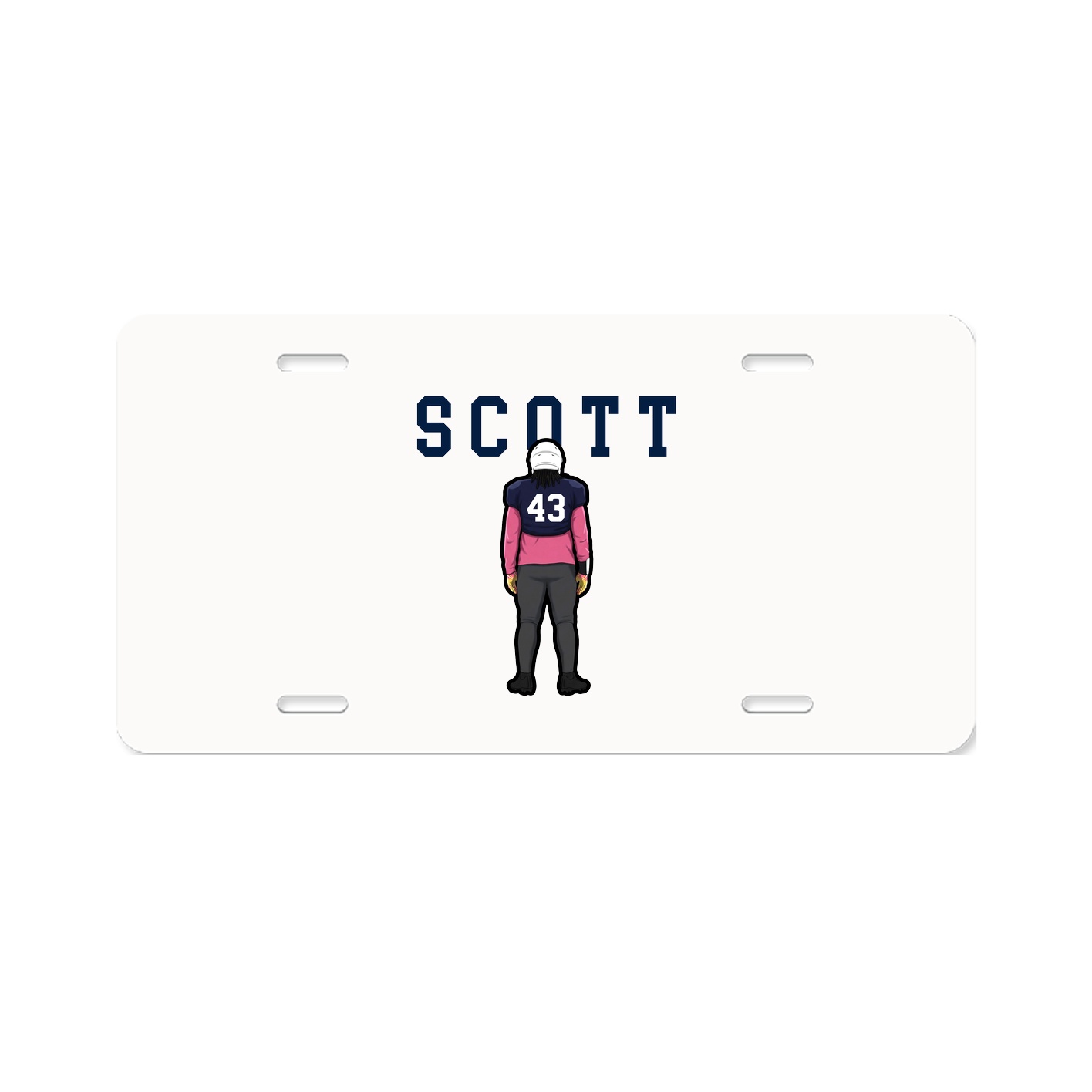 License Plate — Shirsey in Classic