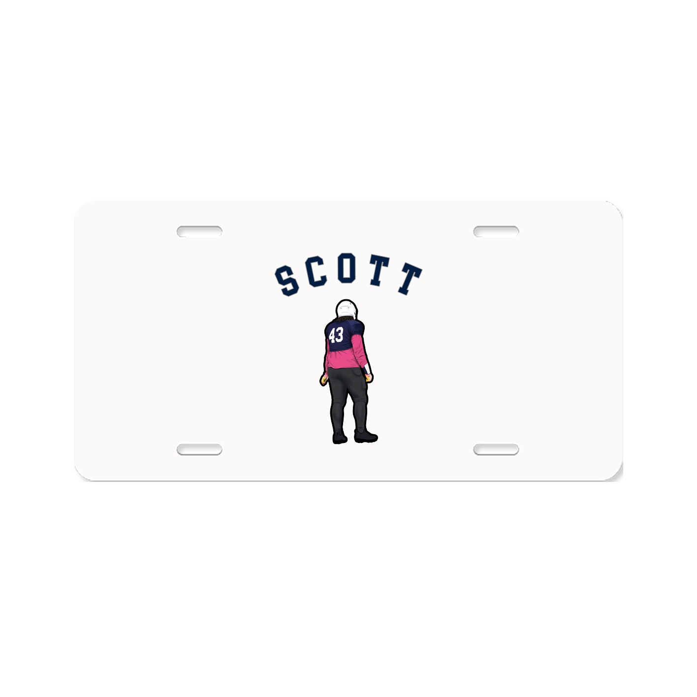 License Plate — Shirsey Arch in Classic