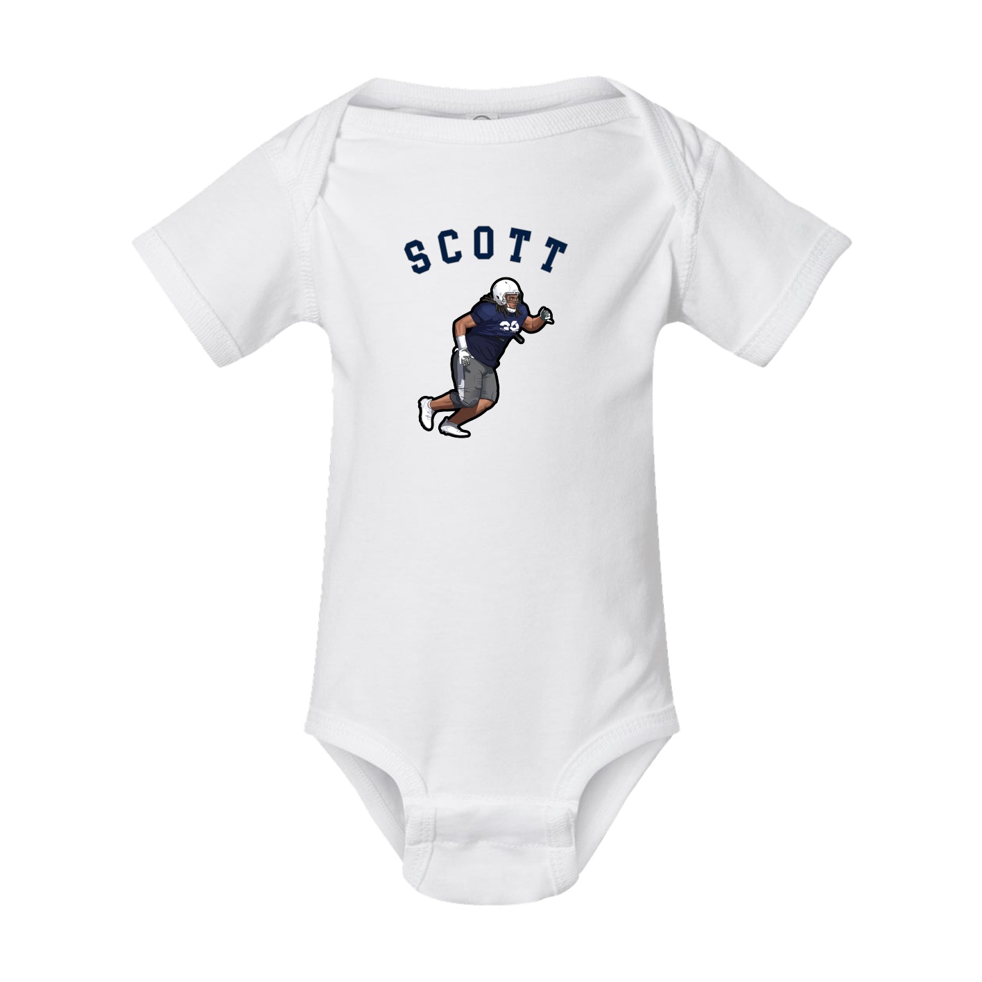 Baby Onesie — Shirsey Arch in White