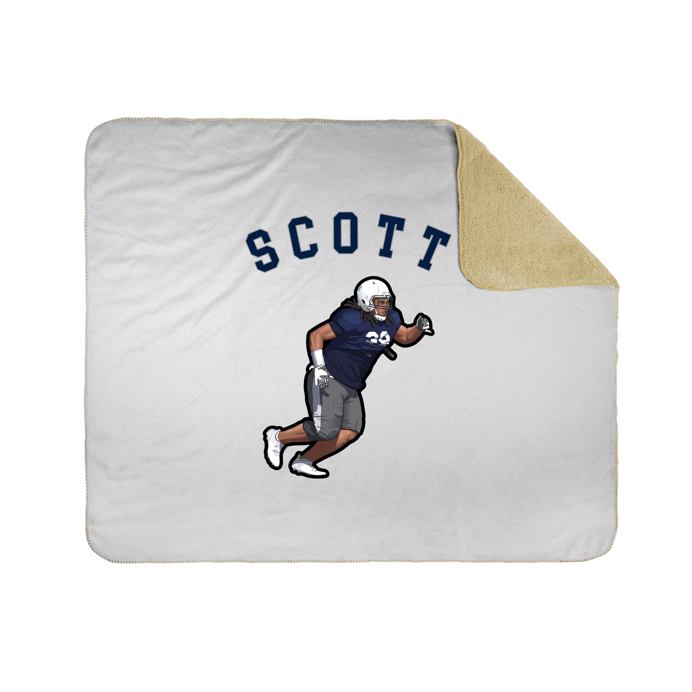 Throw Blanket — Shirsey Arch in White