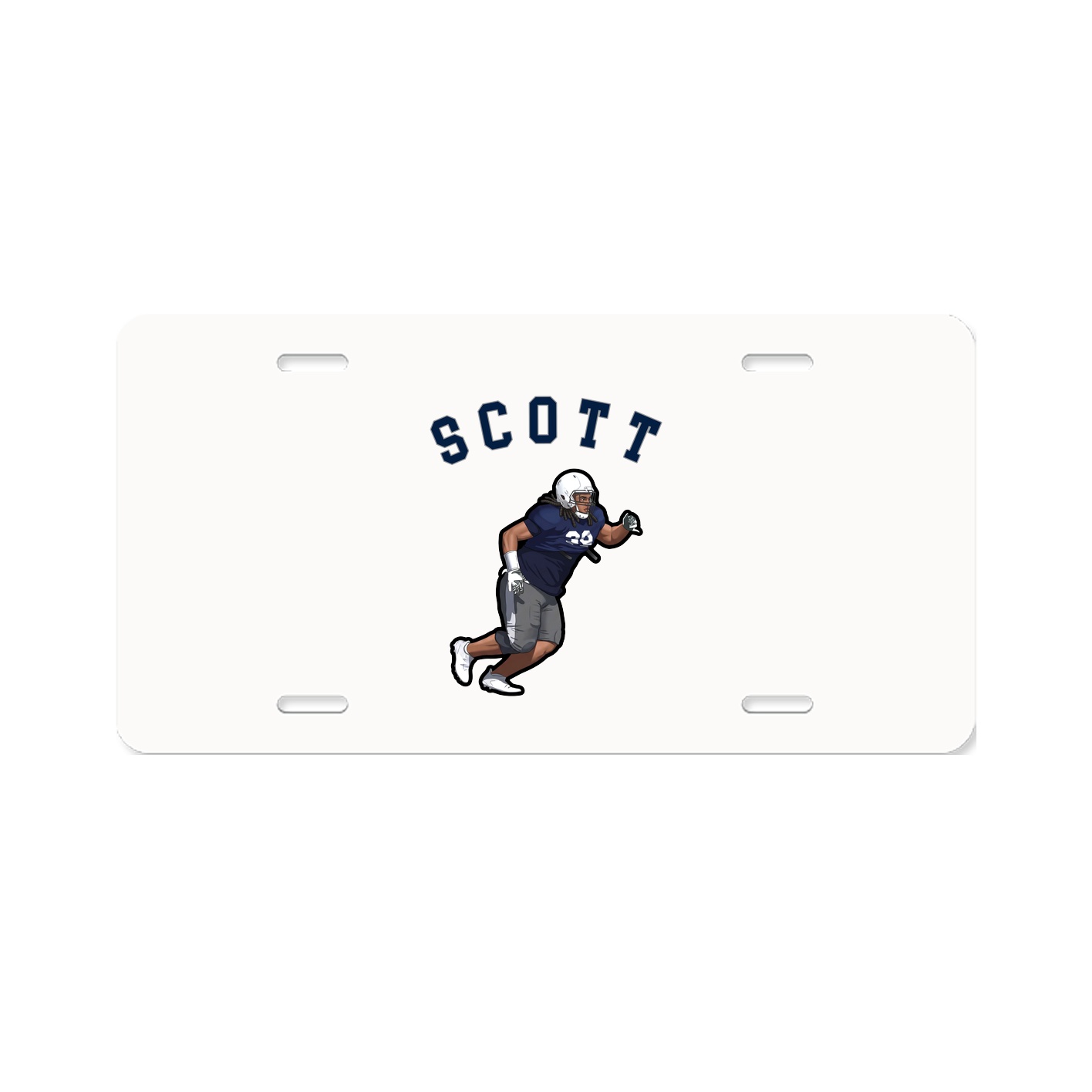 License Plate — Shirsey Arch in Classic