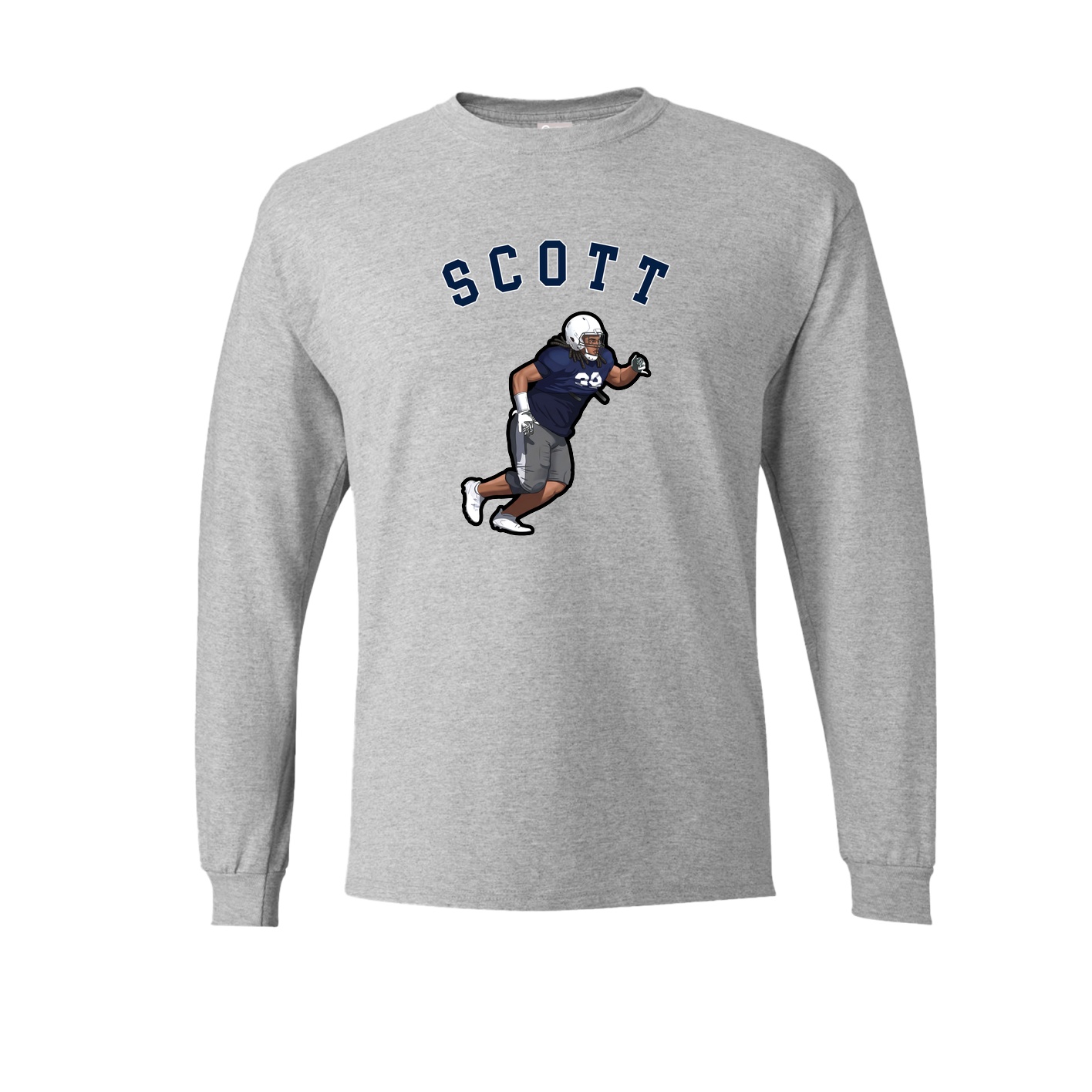 Long Sleeve Tee — Shirsey Arch in Grey