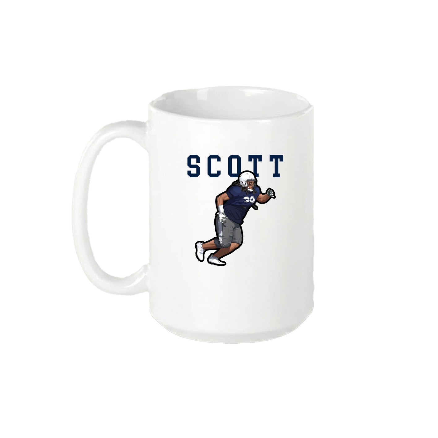 15oz Coffee Mug — Shirsey in White