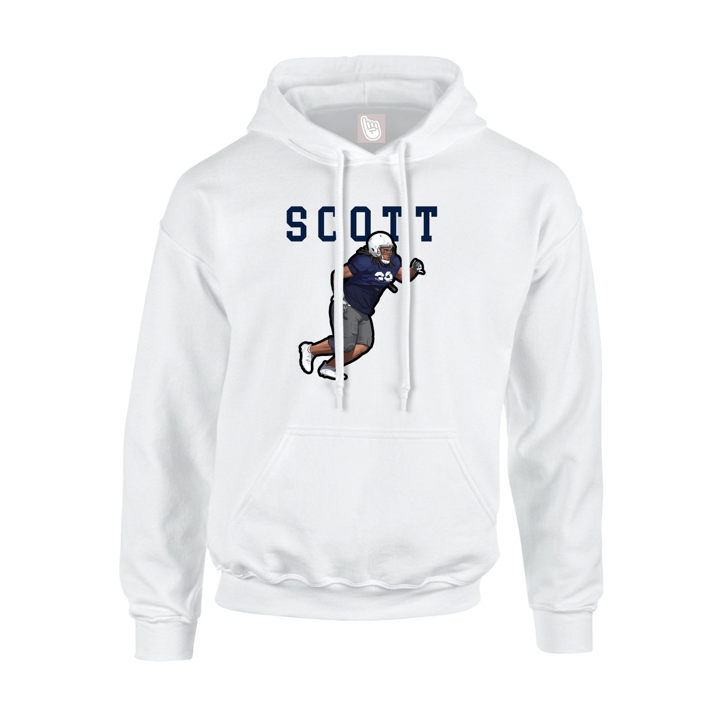 Youth Hoodie — Shirsey in White