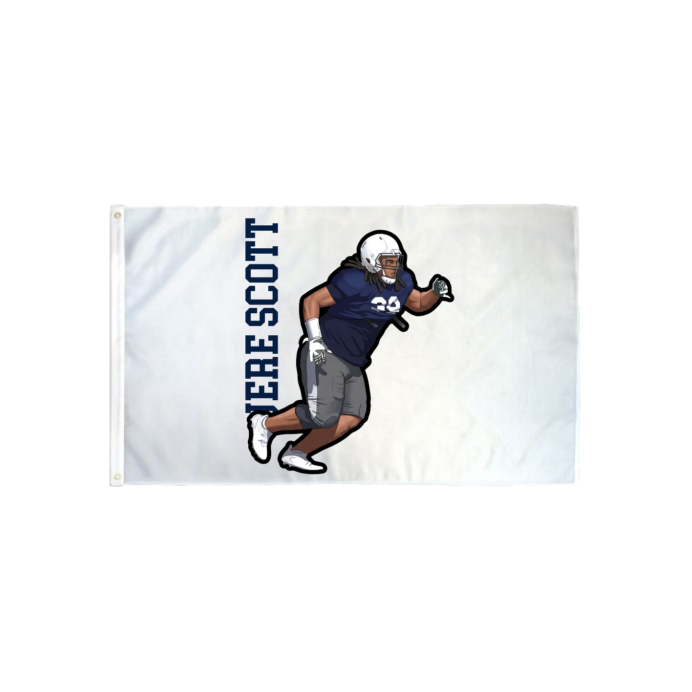 3x5 Flag — Name Vertical in Classic