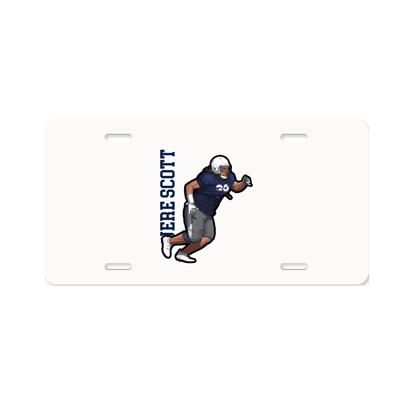 Aluminum License Plate