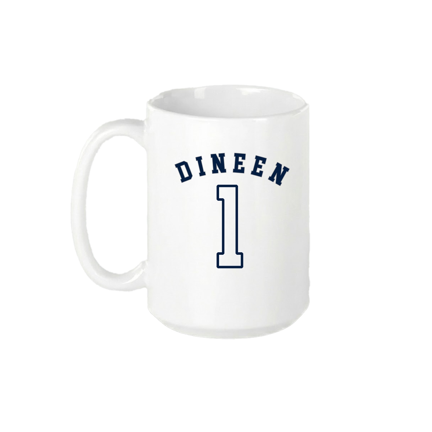 15oz Coffee Mug — Shirsey Arch in White