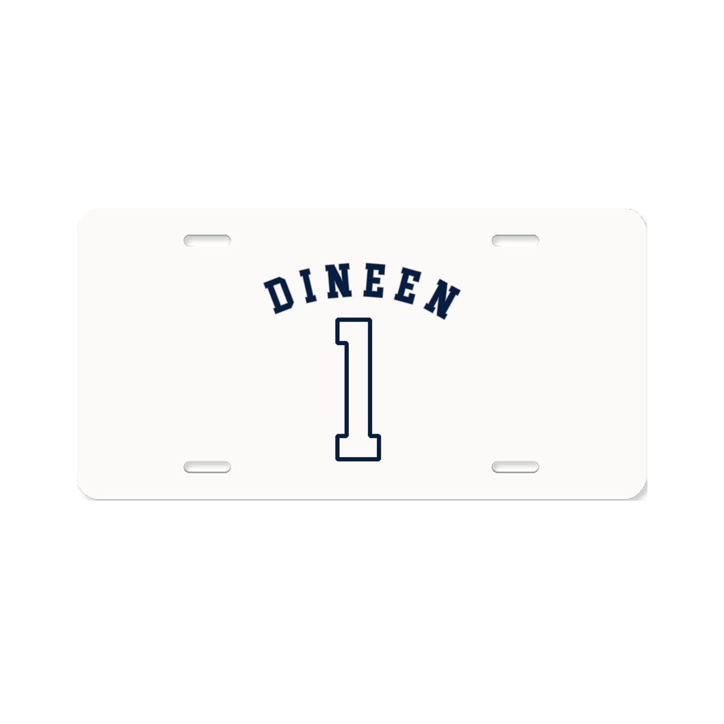 License Plate — Shirsey Arch in Classic