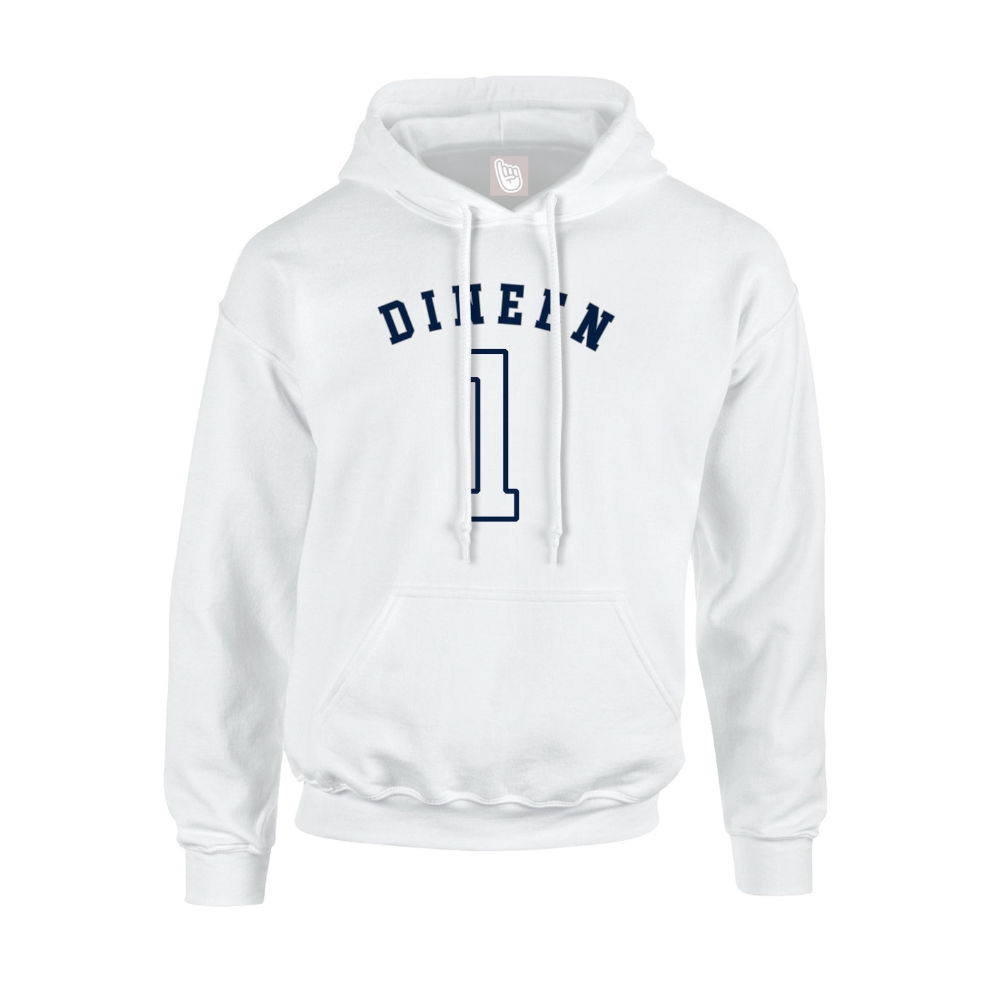 Hoodie — Shirsey Arch in White