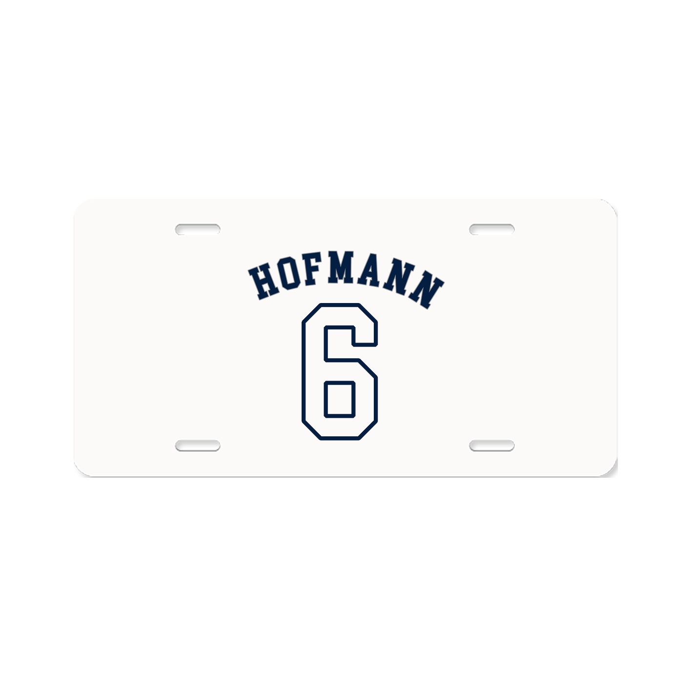 License Plate — Shirsey Arch in Classic