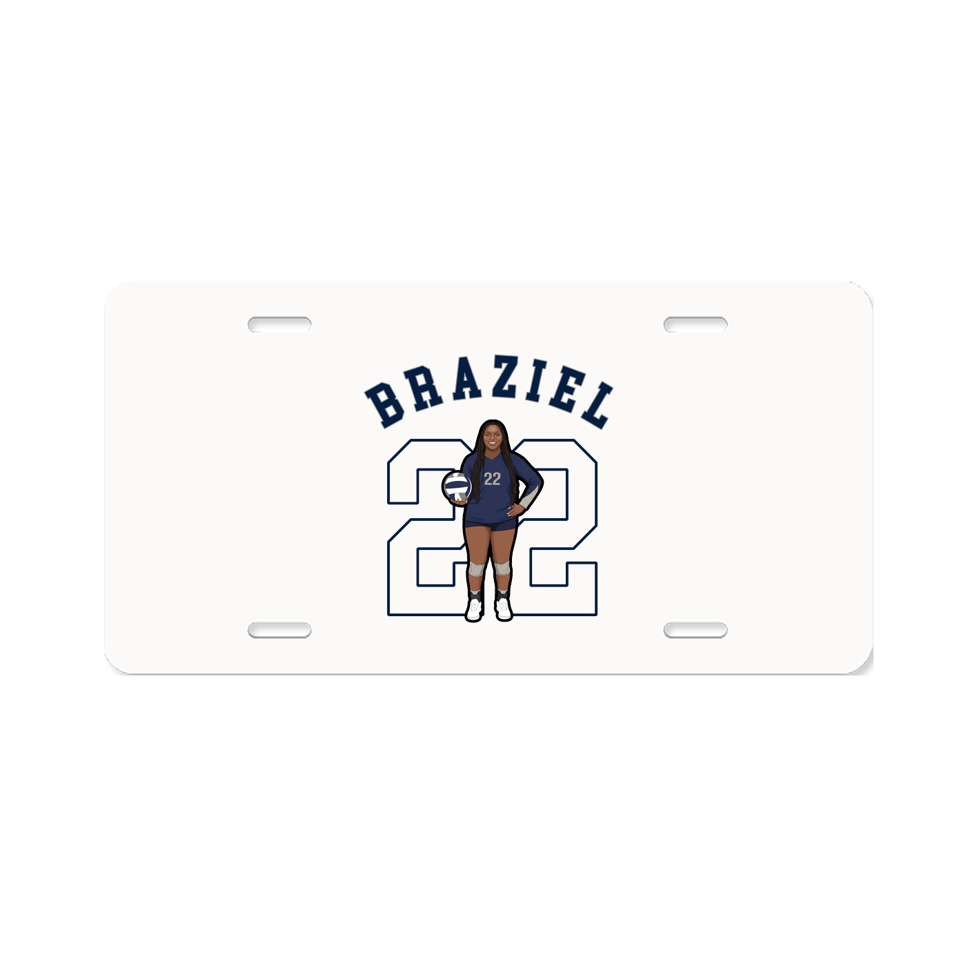 License Plate — Shirsey Arch in Classic