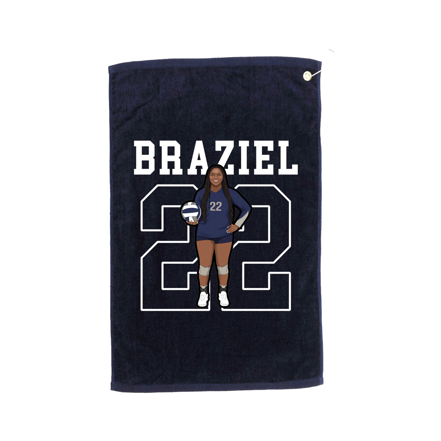 Golf Towel — Shirsey in Navy
