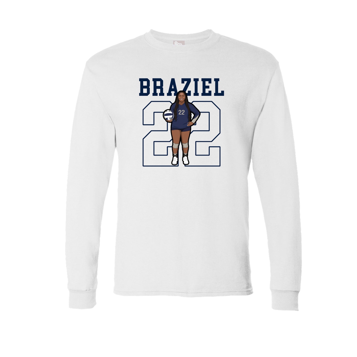 Long Sleeve Tee — Shirsey in White