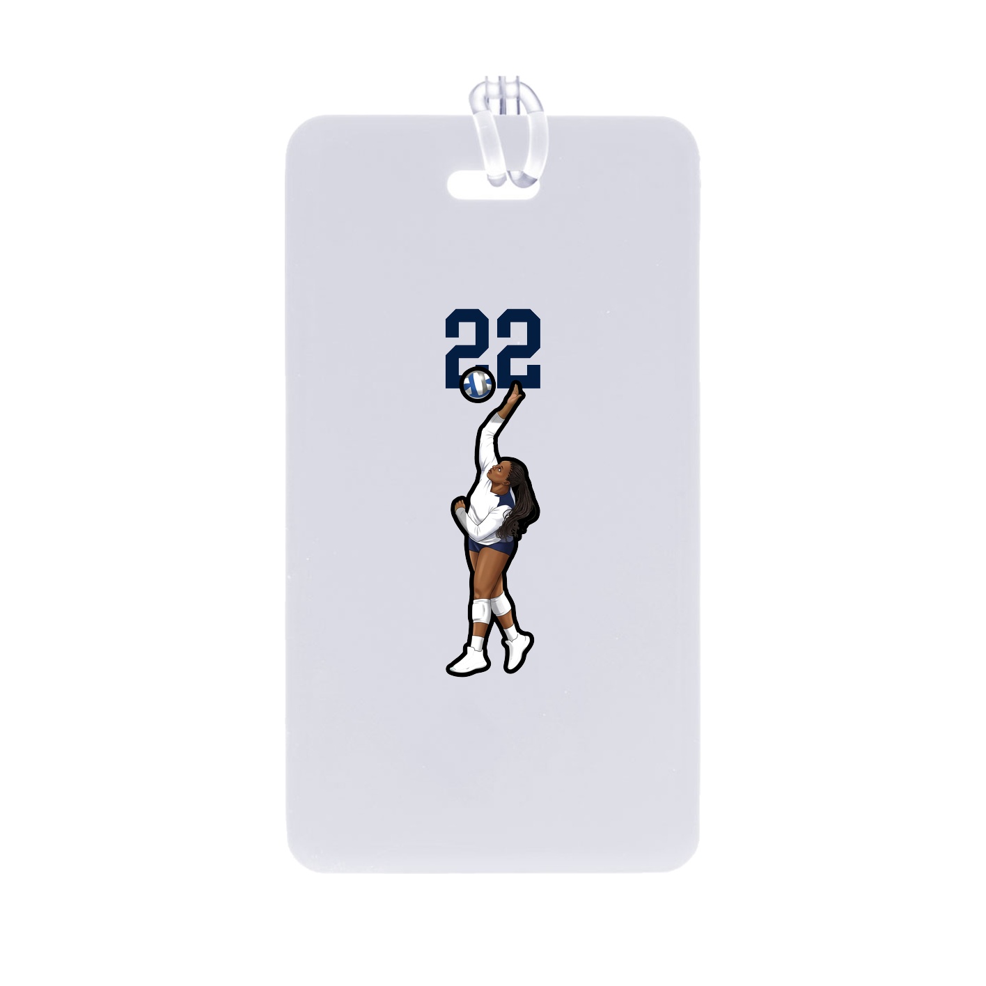 Bag Tag — Number Top in Classic